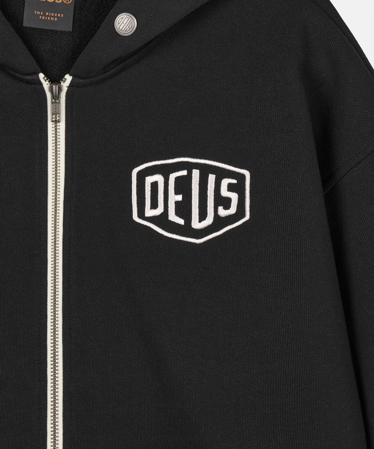 데우스 엑스 마키나(DEUS EX MACHINA) Custom Zip Hoodie_Black