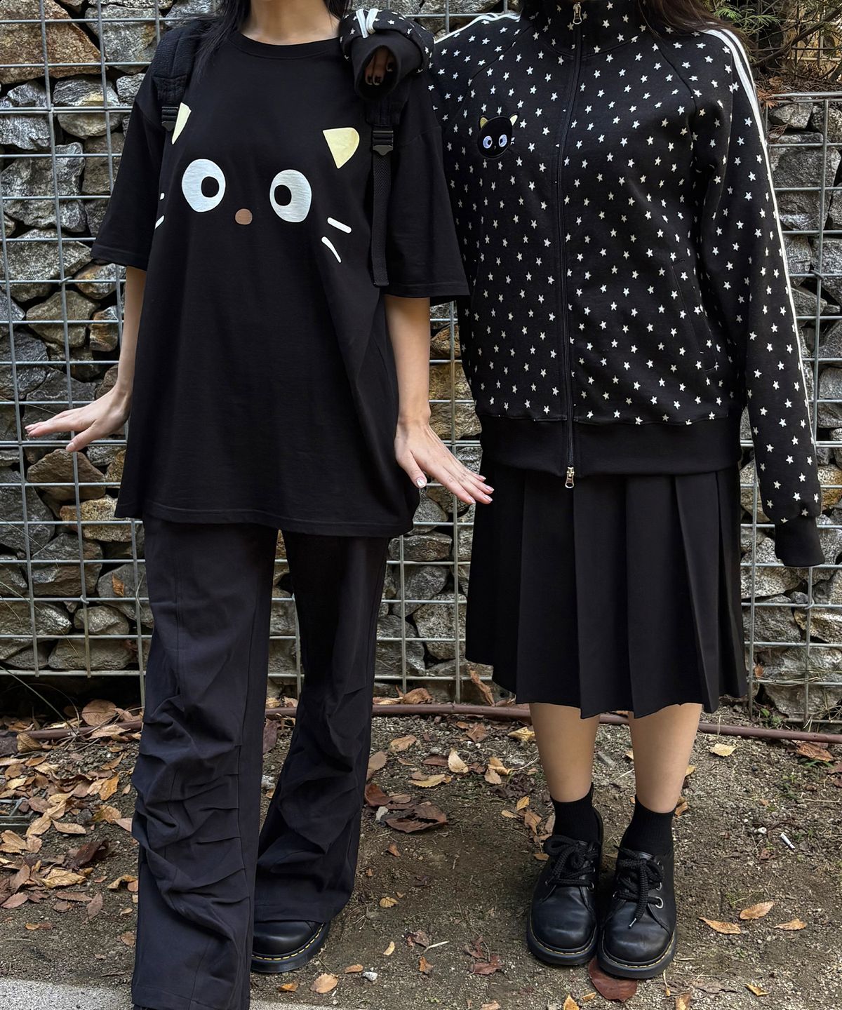 잇자바이브(ITZAVIBE) CHOCOCAT STAR TRACK JACKET