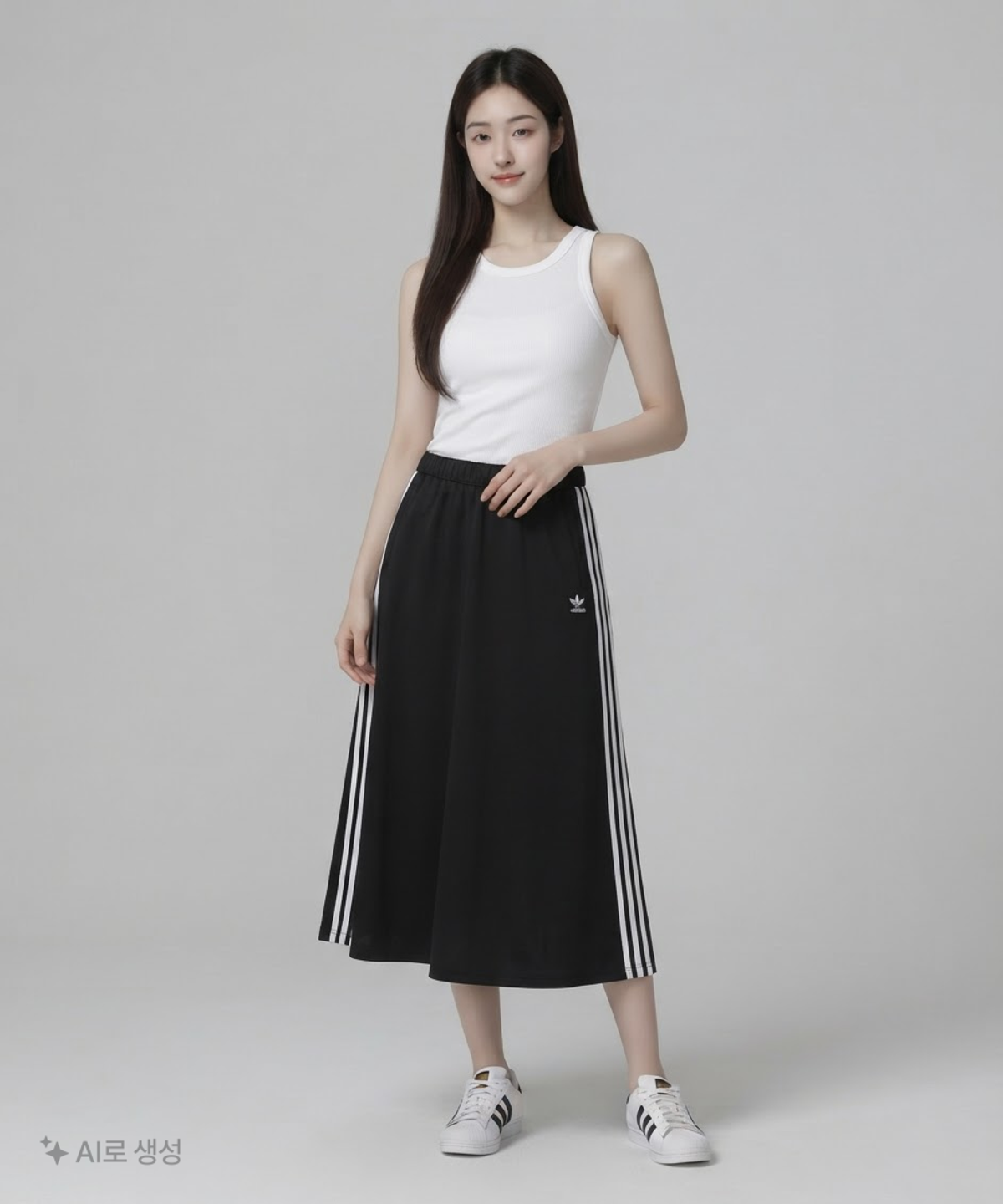 아디다스(ADIDAS) SST 스커트 - 블랙 /IU4821 XL