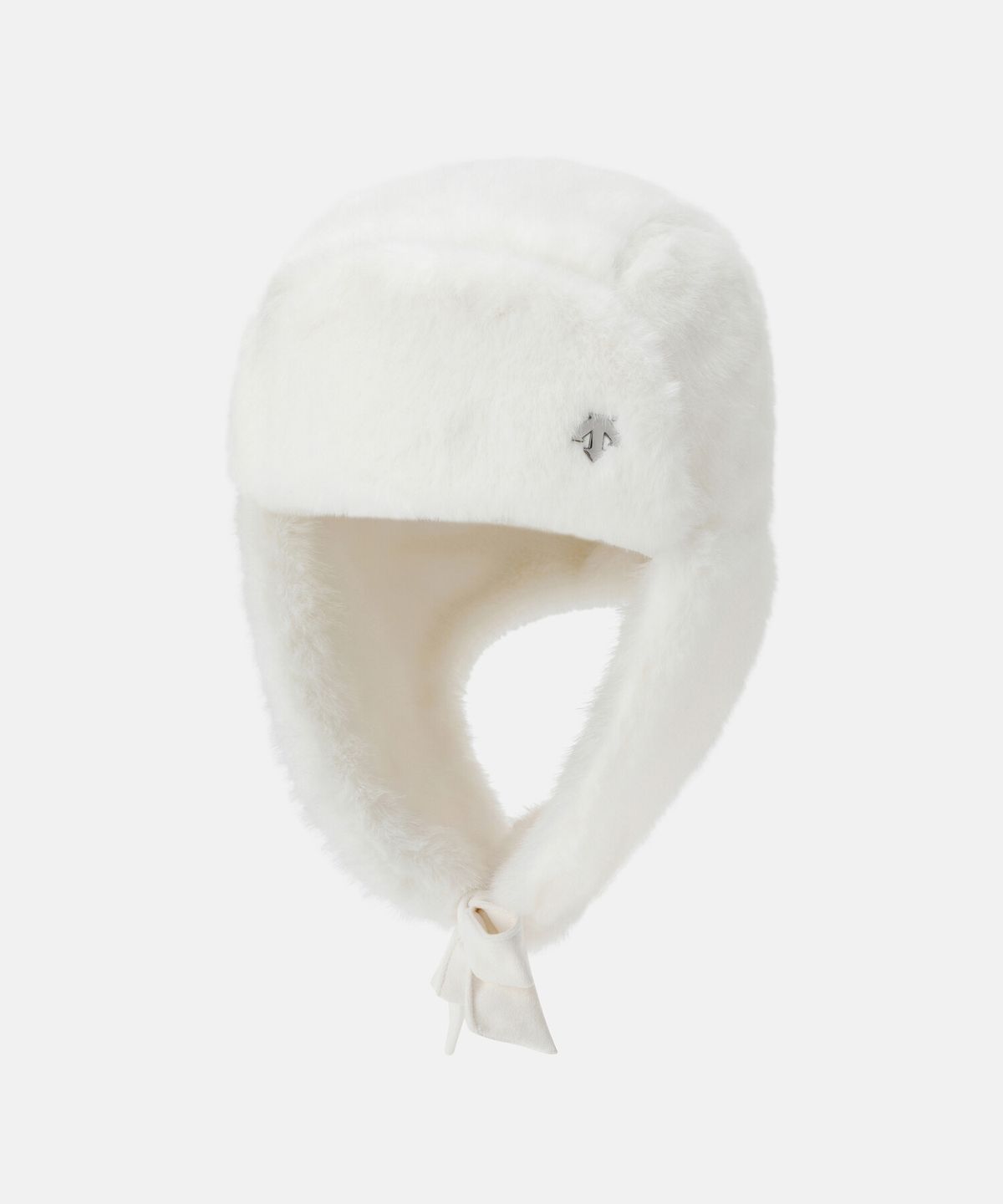데상트(DESCENTE) 여성 퍼 트루퍼 햇 아이보리 SR422UCPO1