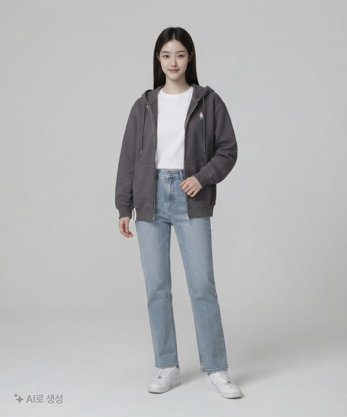 후아유(WHO.A.U) 후드 집업 M