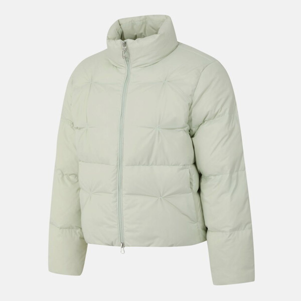 데상트(DESCENTE) 여성 퀼팅 중경량 다운 자켓 민트 SR422SDJO6