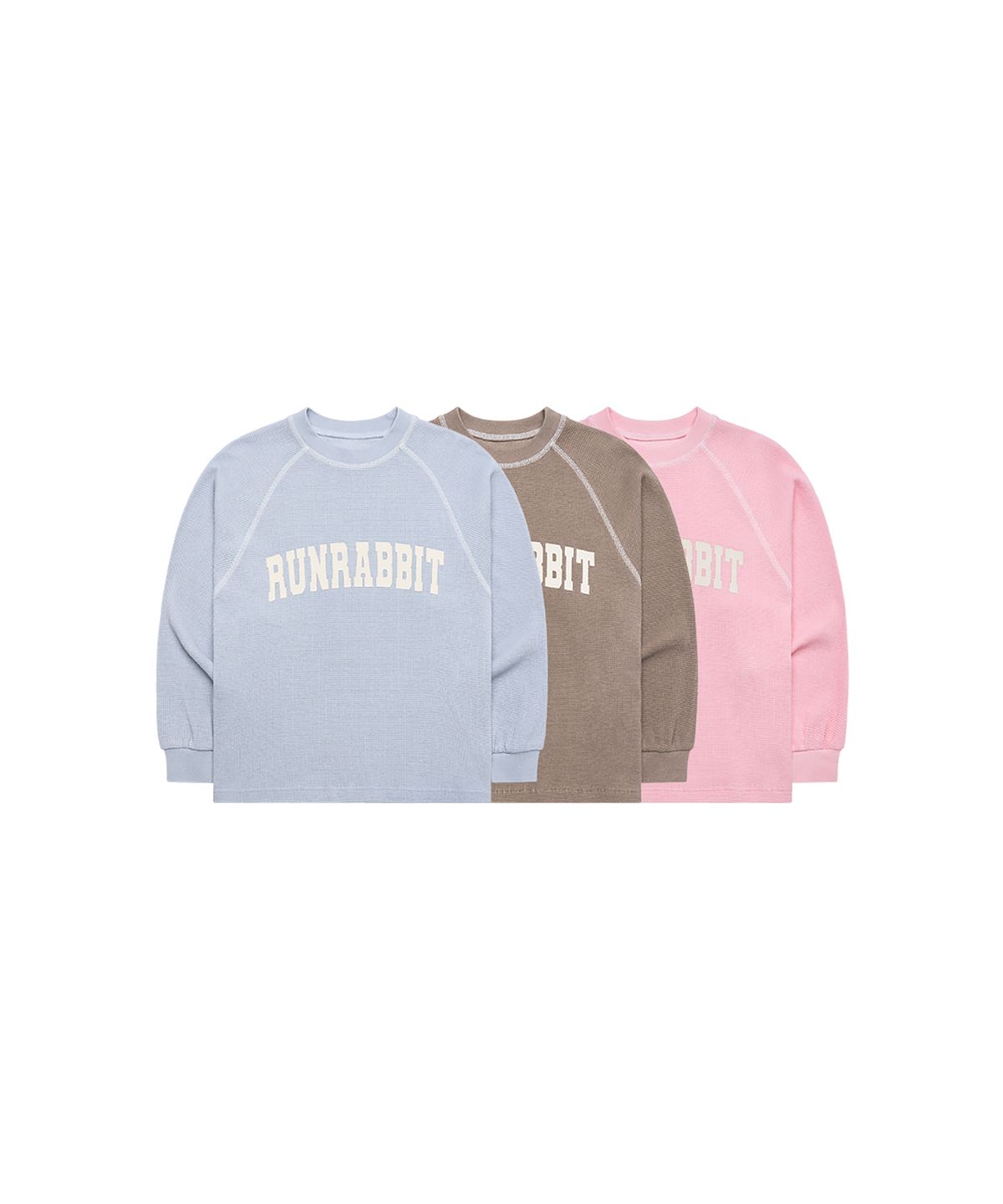 런레빗(RUNRABBIT) Rock Waffle Tshirt