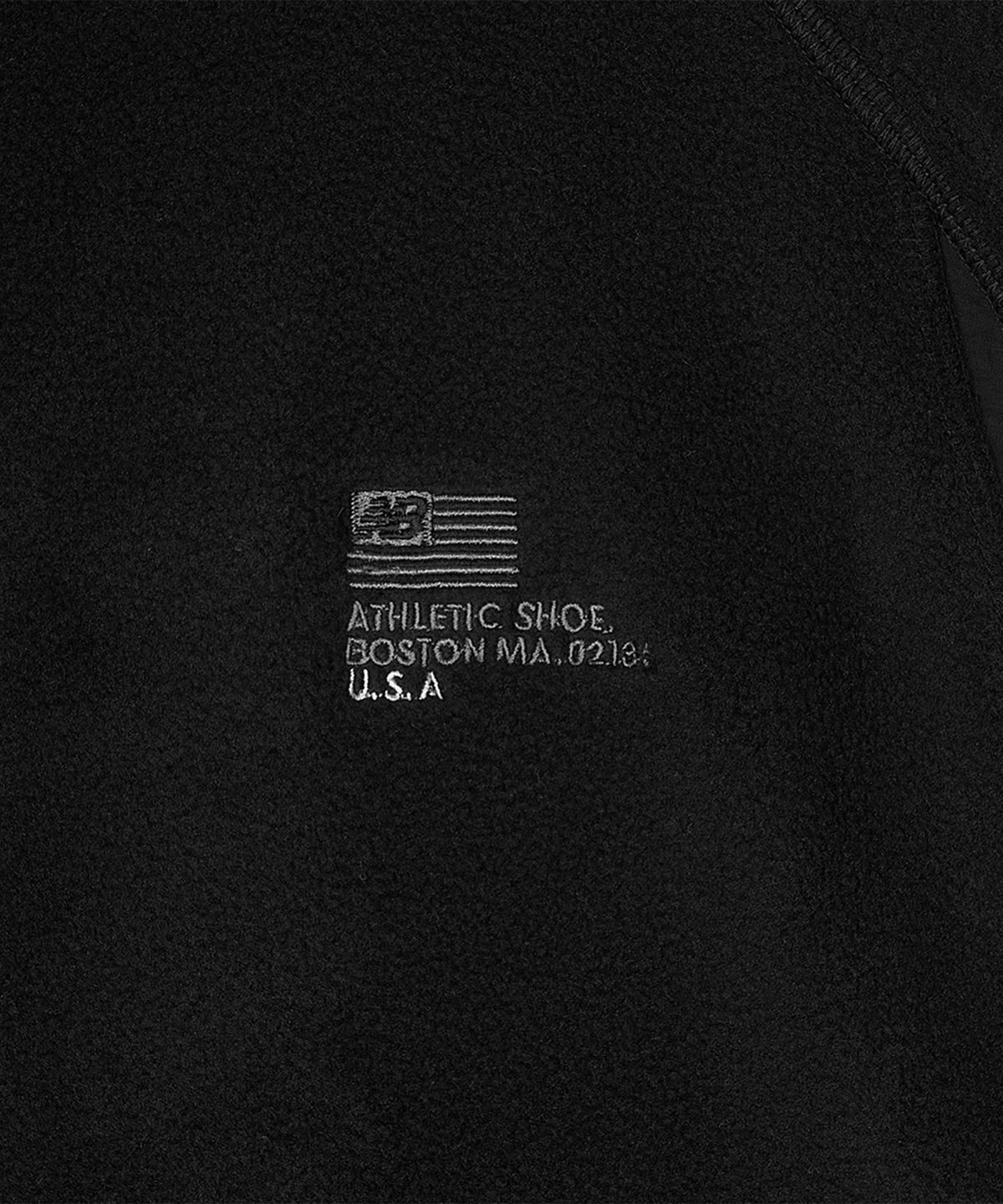 뉴발란스(NEW BALANCE) NBMDG41903 / UNI 플라잉 AEROHEAT 플리스 우븐 믹스 유틸리티 자켓 (BLACK)