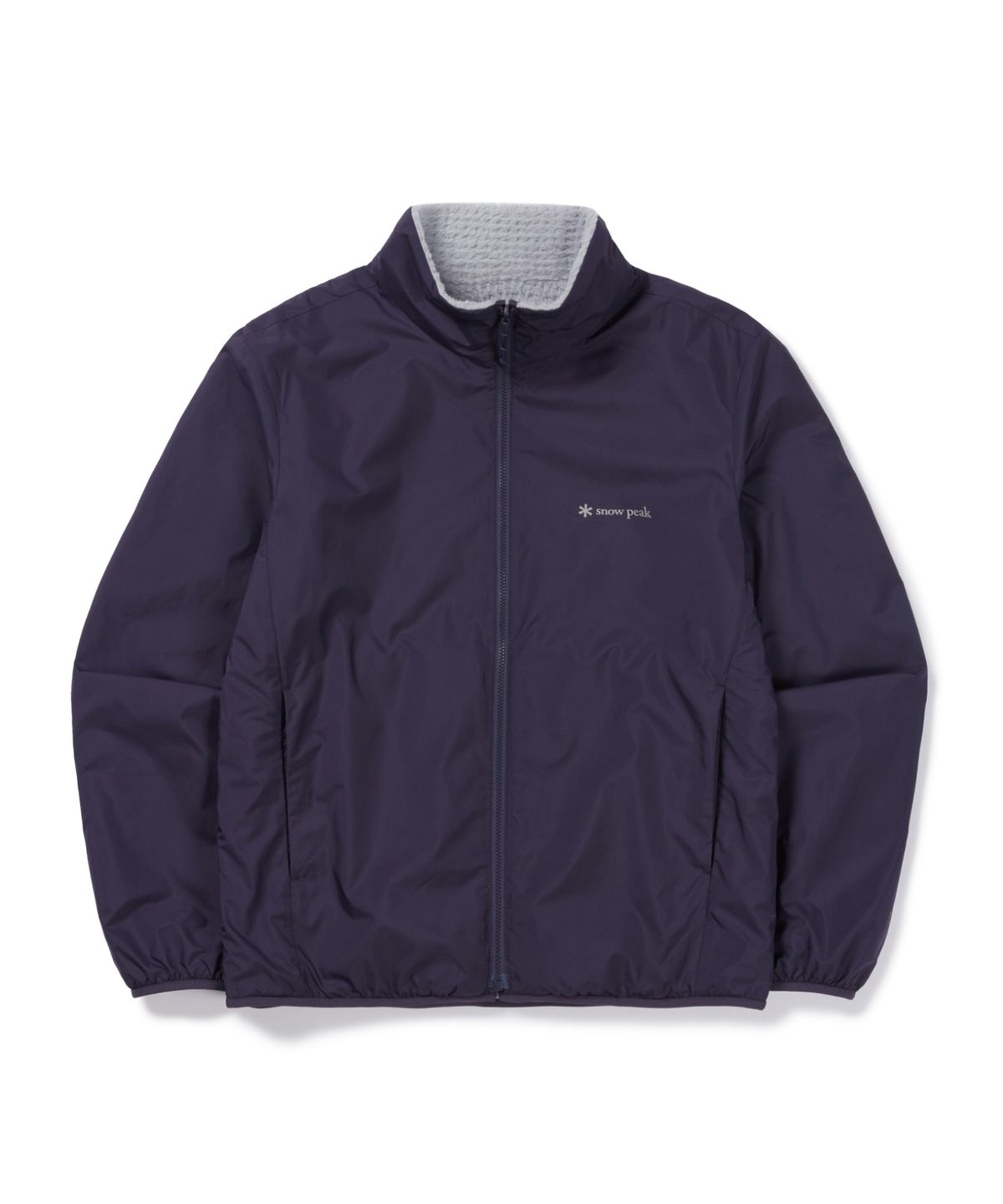 스노우피크 어패럴(SNOWPEAK APPAREL) 퍼텍스 폴라텍 알파 여성 리버시블 스탠드넥 자켓 (S26WWTJK51) Purple Gray