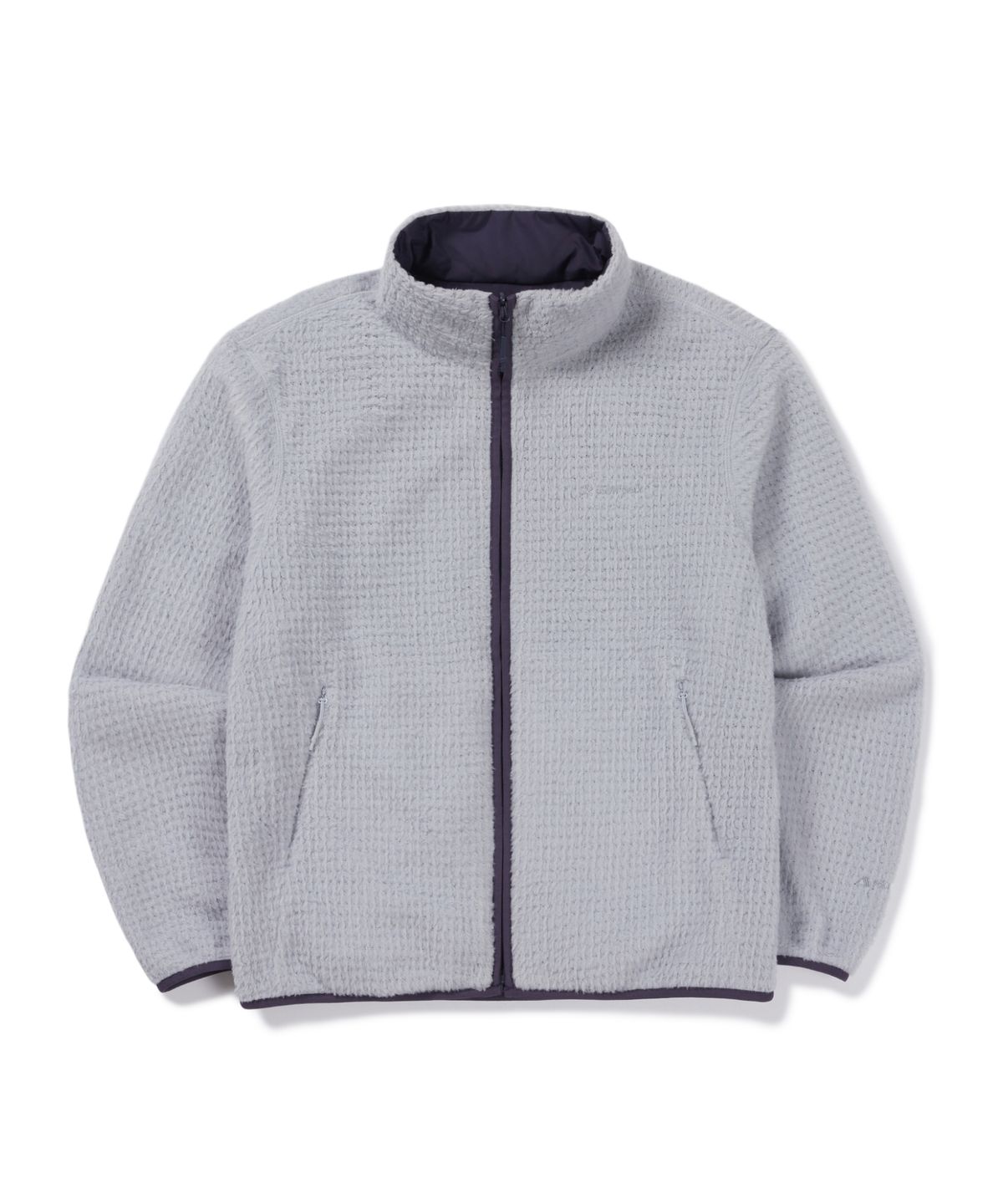 스노우피크 어패럴(SNOWPEAK APPAREL) 퍼텍스 폴라텍 알파 여성 리버시블 스탠드넥 자켓 (S26WWTJK51) Purple Gray