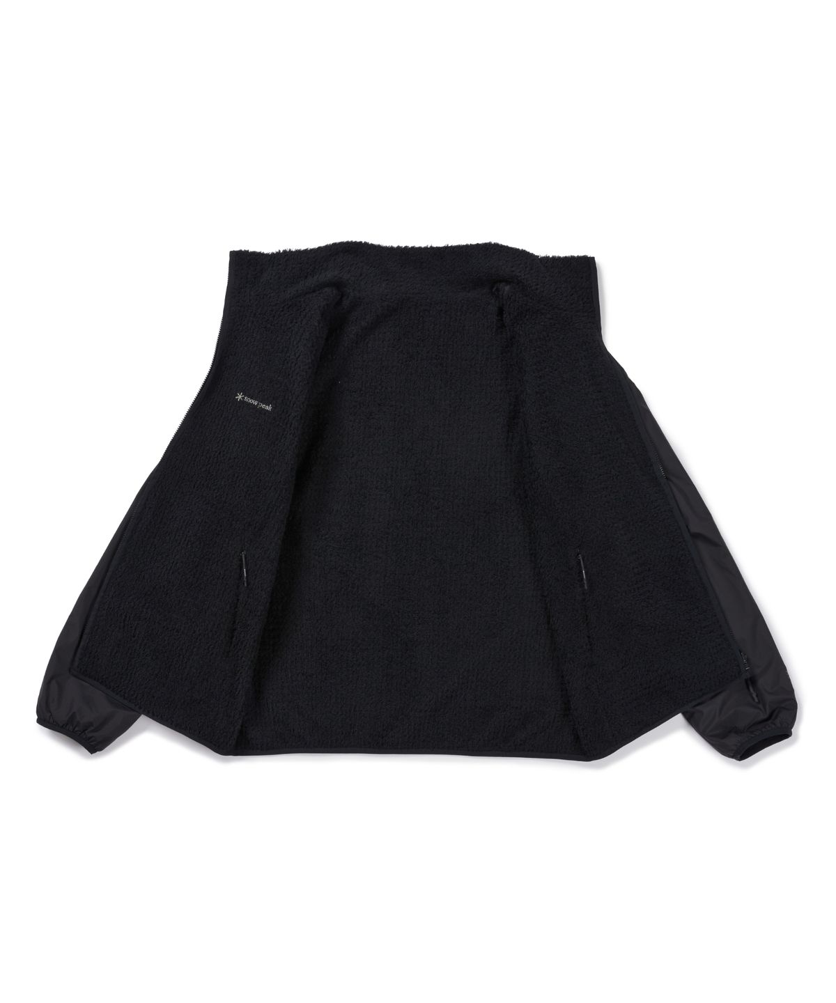 스노우피크 어패럴(SNOWPEAK APPAREL) 퍼텍스 폴라텍 알파 여성 리버시블 스탠드넥 자켓 (S26WWTJK51) Black