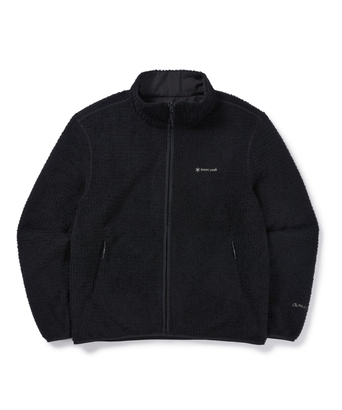 스노우피크 어패럴(SNOWPEAK APPAREL) 퍼텍스 폴라텍 알파 여성 리버시블 스탠드넥 자켓 (S26WWTJK51) Black
