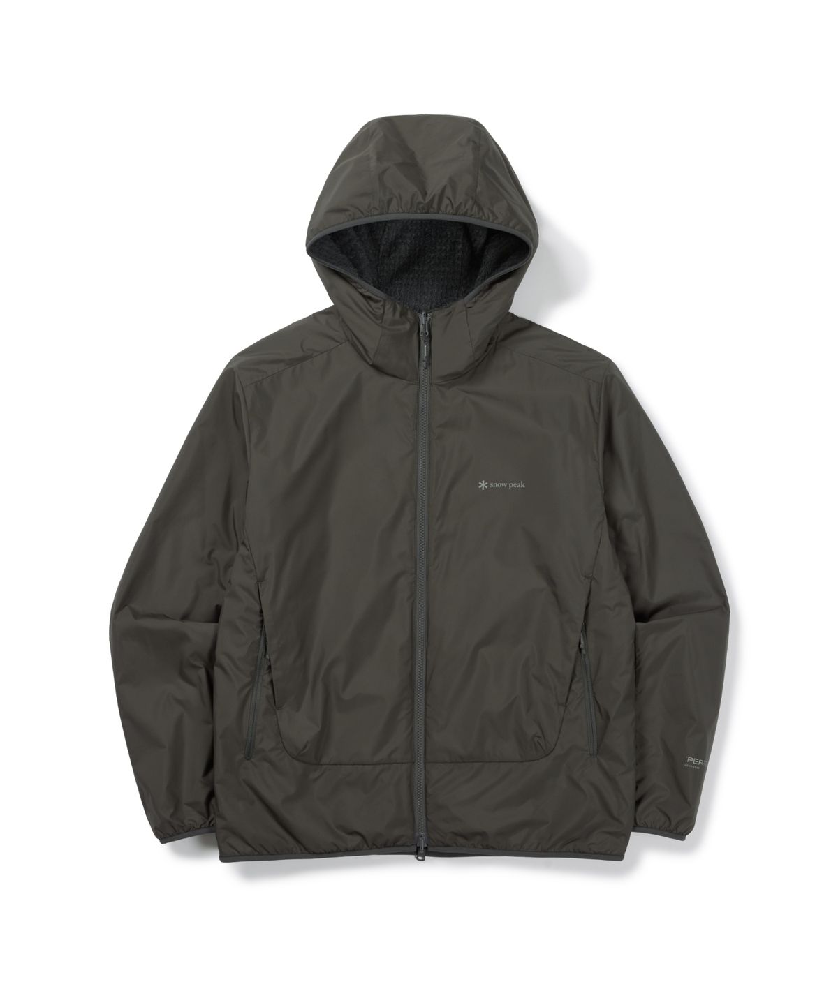 스노우피크 어패럴(SNOWPEAK APPAREL) 퍼텍스 폴라텍 알파 리버시블 후드 자켓 (S26WMTJK50) Dark Khaki