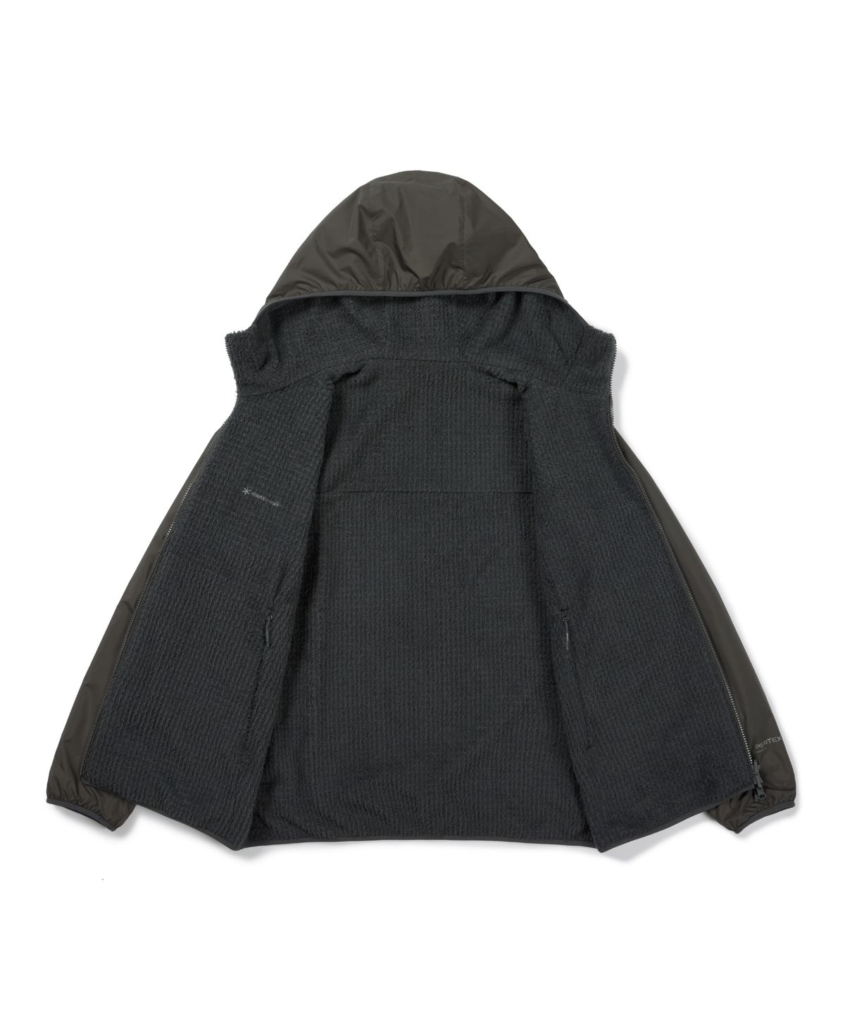 스노우피크 어패럴(SNOWPEAK APPAREL) 퍼텍스 폴라텍 알파 리버시블 후드 자켓 (S26WMTJK50) Dark Khaki