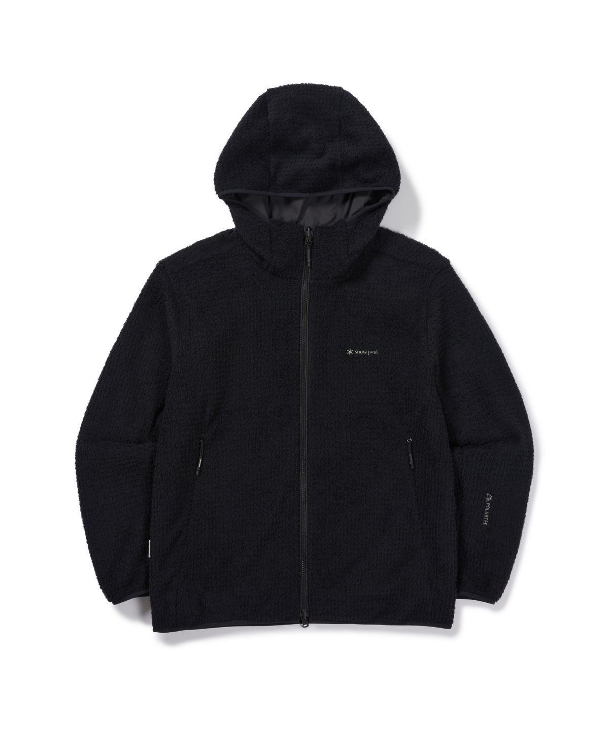 스노우피크 어패럴(SNOWPEAK APPAREL) 퍼텍스 폴라텍 알파 리버시블 후드 자켓 (S26WMTJK50) Black