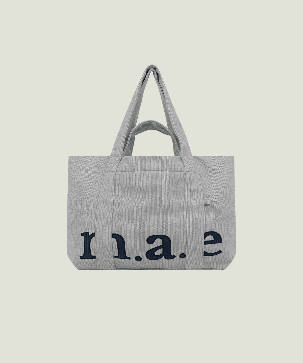무쿠앤에보니(MUCU AND EBONY) m.a.e 2way Logo Bag (Soft ver.) _ Light Grey