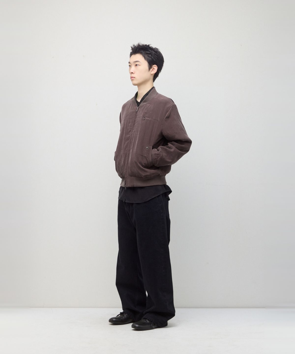 해칭룸(HATCHINGROOM) Regular Bomber Burgundy