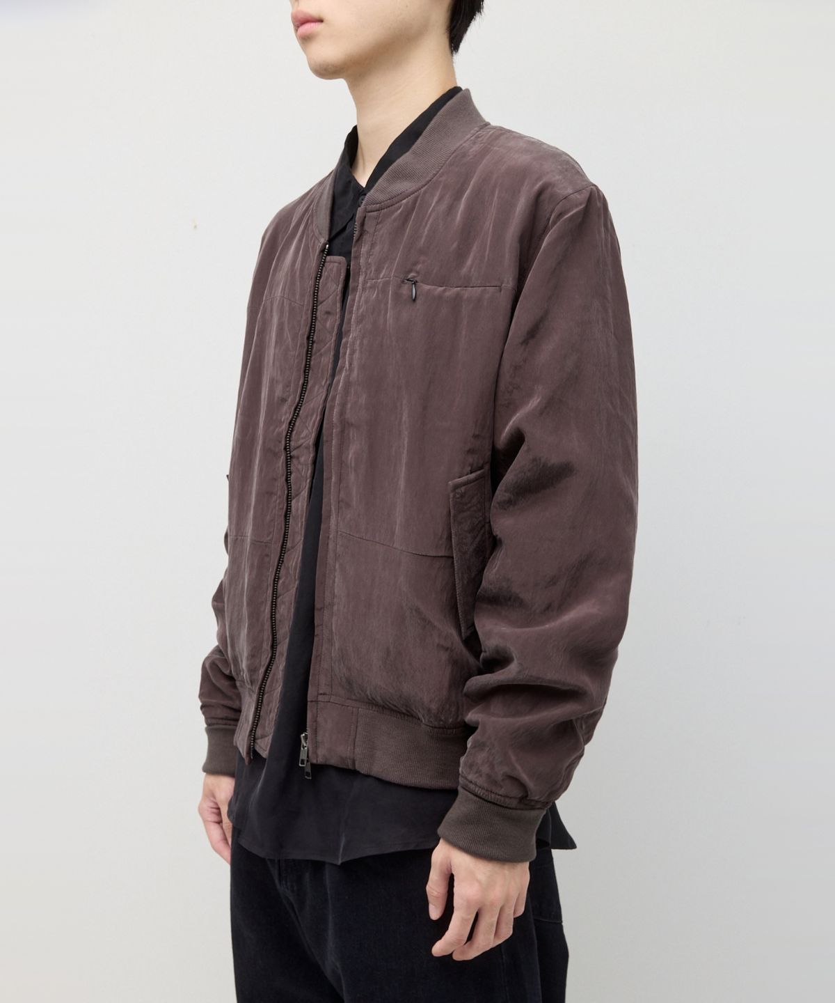 해칭룸(HATCHINGROOM) Regular Bomber Burgundy