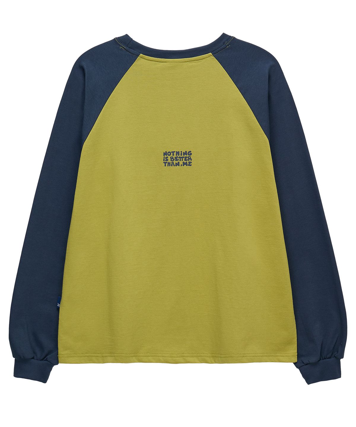 낫띵이즈베럴댄미(NOTHINGISBETTERTHANME) RAGLAN LONG SLEEVE_navy