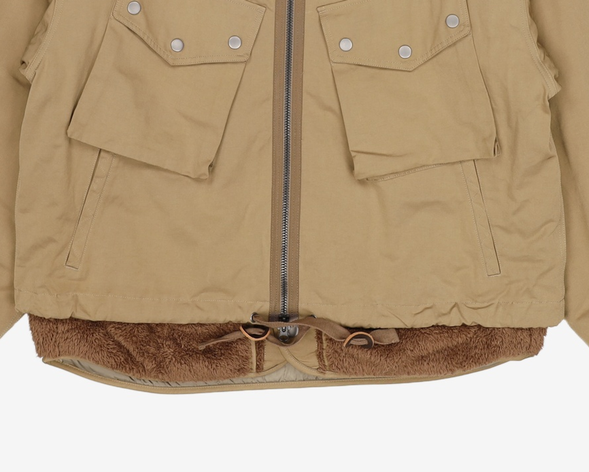 프리즘웍스(FRIZMWORKS) SMOCK HOODED PARKA 002 _ TAN L