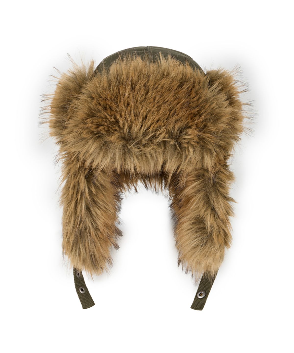 아캄(AAKAM) X Stitch Fur Trapper (Khaki)