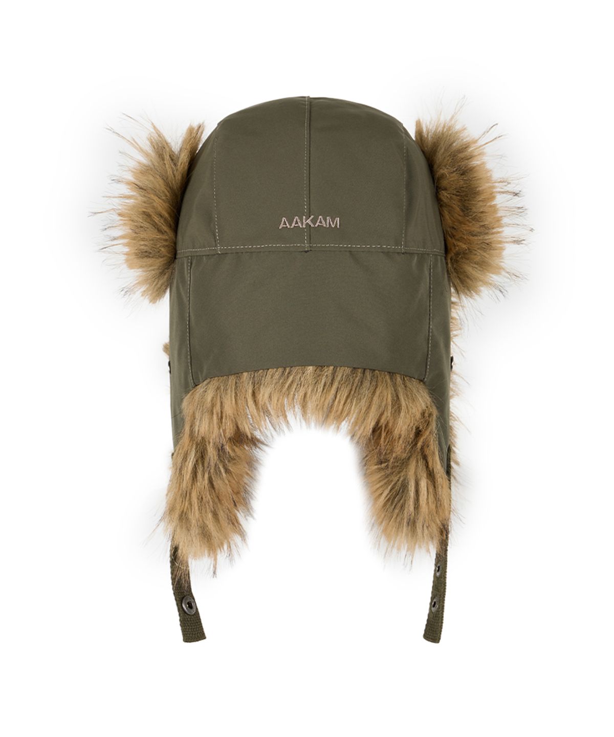 아캄(AAKAM) X Stitch Fur Trapper (Khaki)