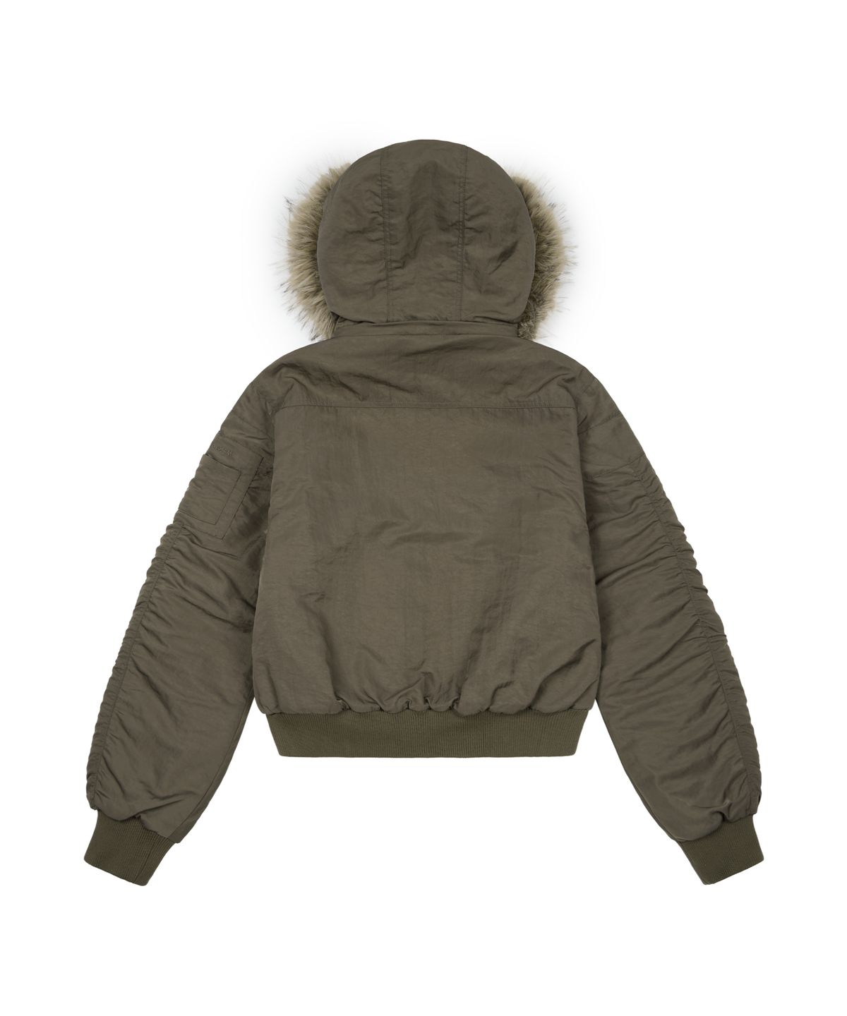 아캄(AAKAM) N2B Shirring Fur Jacket (Taupe)