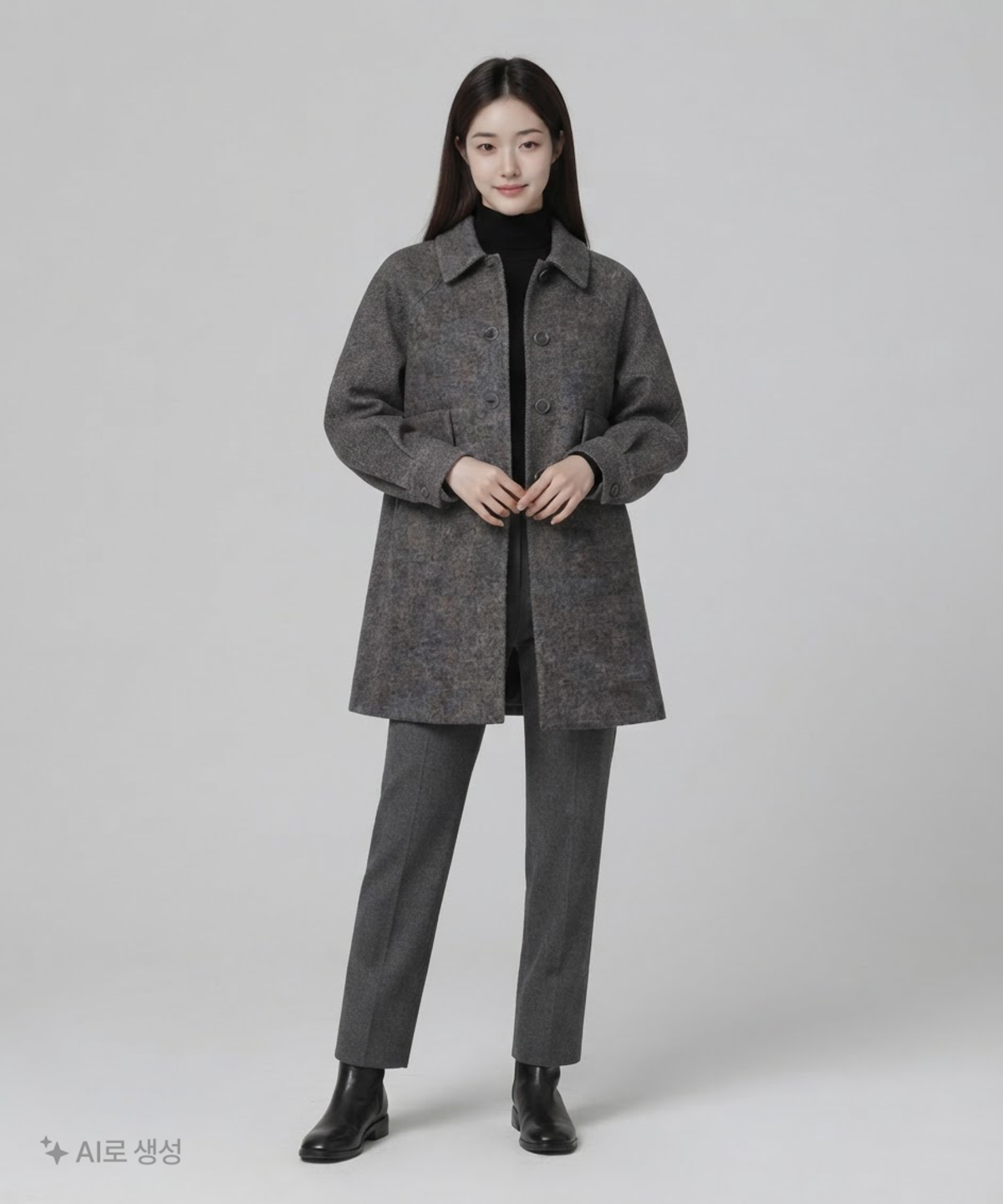 미쏘(MIXXO) 맥에리 롱 코트 MIWJHCV1PG M