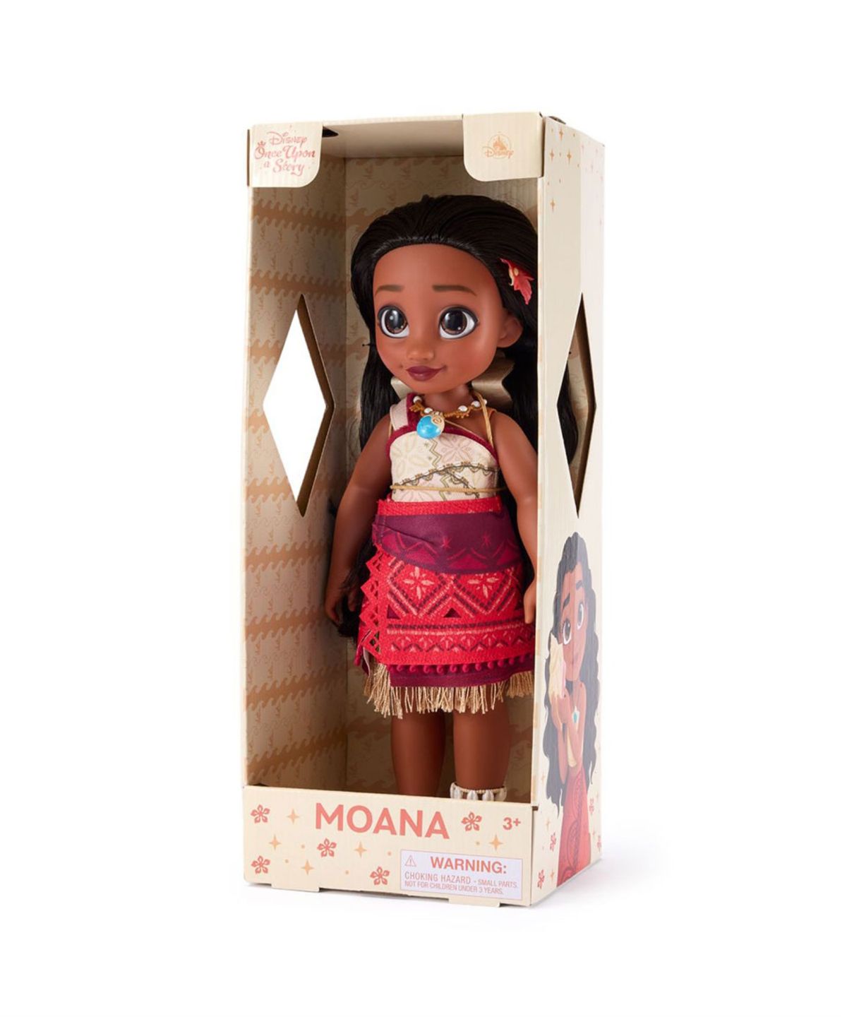 디즈니 스토어(DISNEY STORE) 디즈니 프린세스 모아나 라지 스토리 돌 인형 (1000096454)