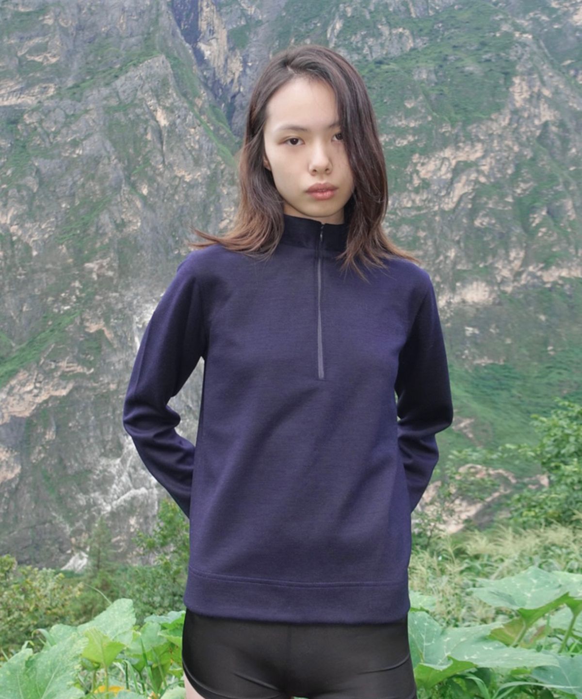 누아누(NUUANU) Karpo Zip up_Navy