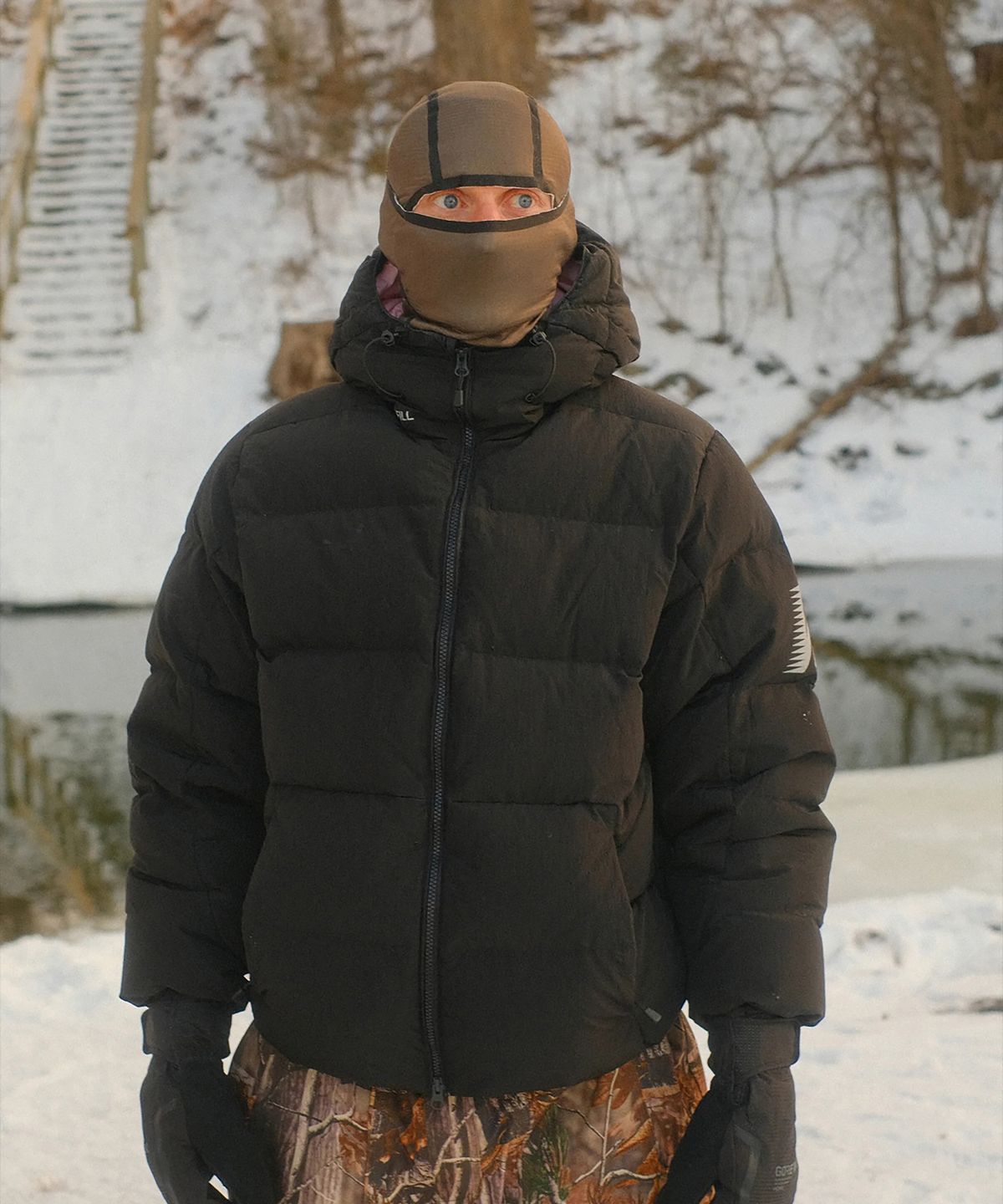 하울 서플라이(HOWL SUPPLY) 테이프드 페이스마스크 올리브 26/27
