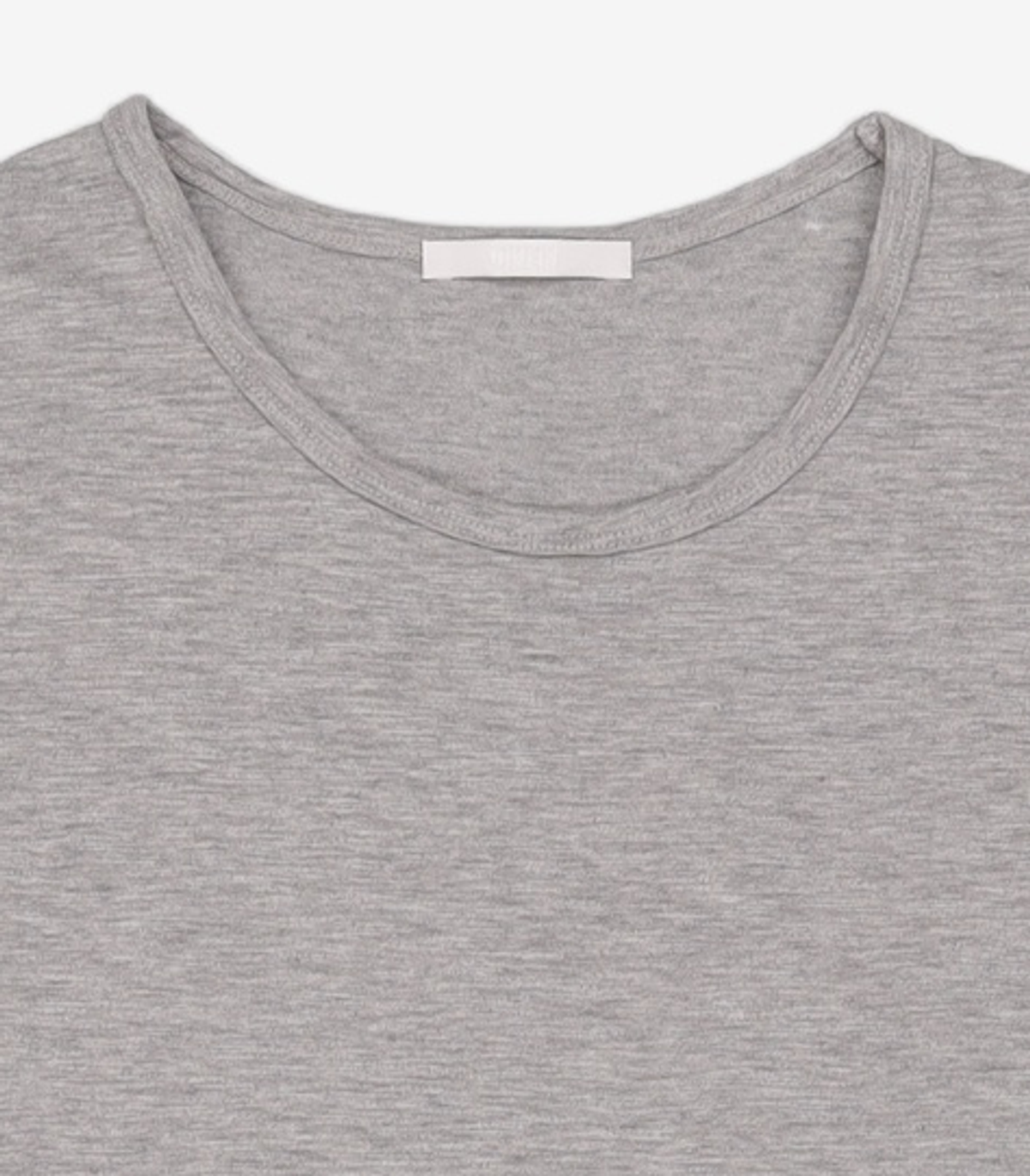 다이브인(DIVEIN) SLUB TEXTURE T-SHIRTS (MELANGE GRAY) 0