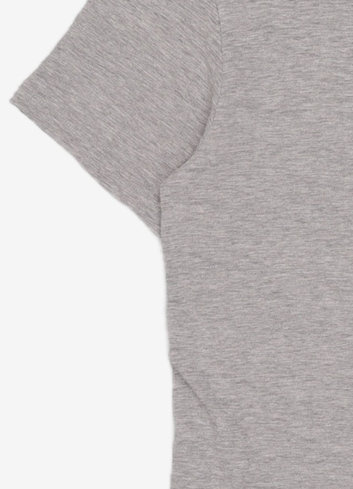 다이브인(DIVEIN) SLUB TEXTURE T-SHIRTS (MELANGE GRAY) 0