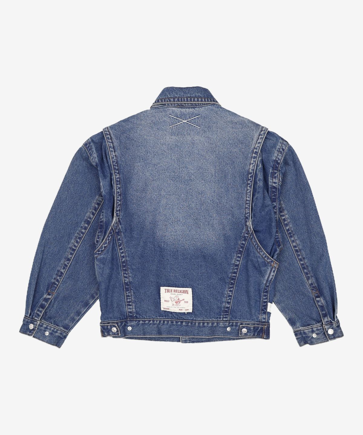 트루릴리젼(TRUERELIGION) DENIM FIELD TRUCKER JACKET L