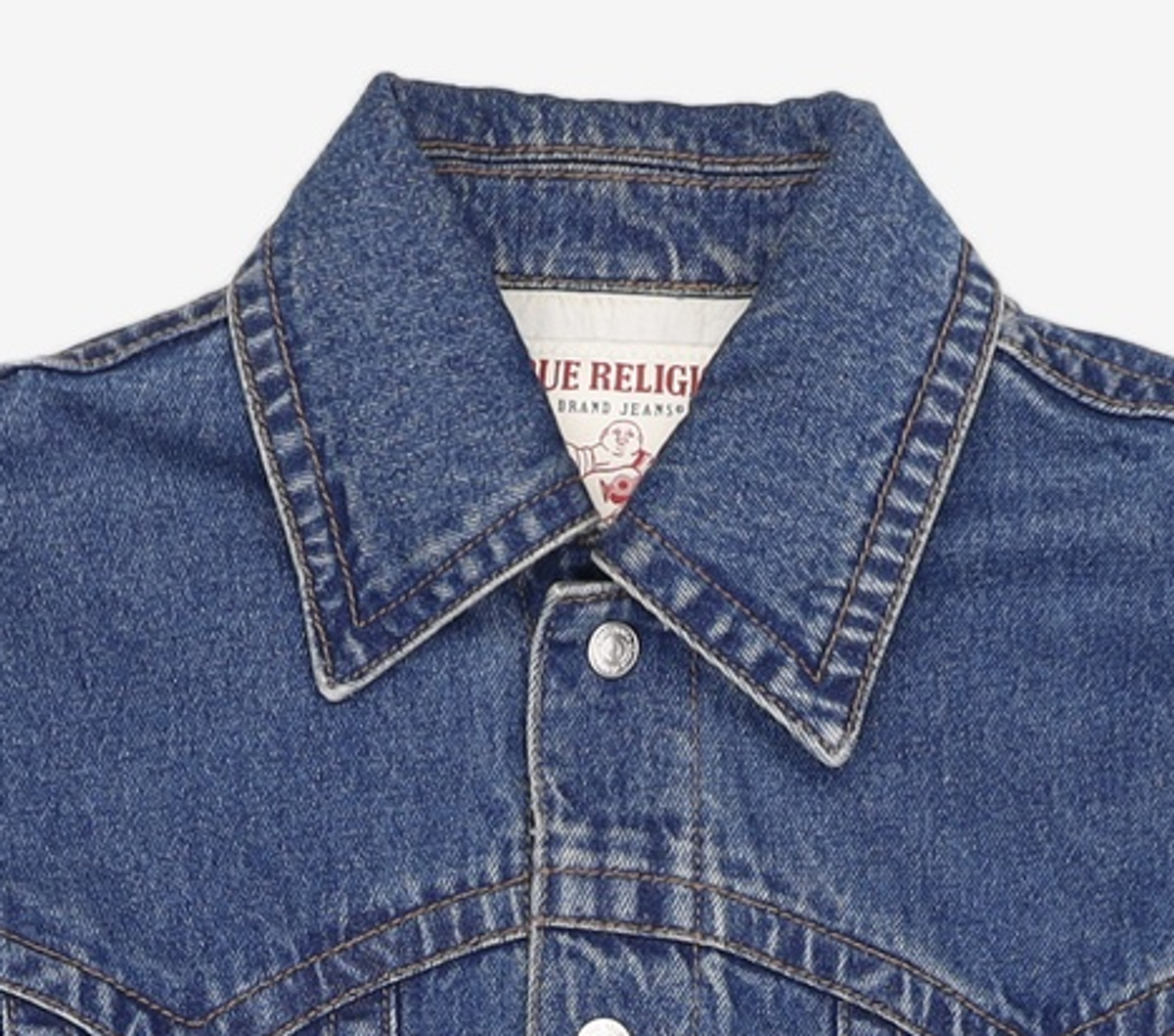 트루릴리젼(TRUERELIGION) DENIM FIELD TRUCKER JACKET L