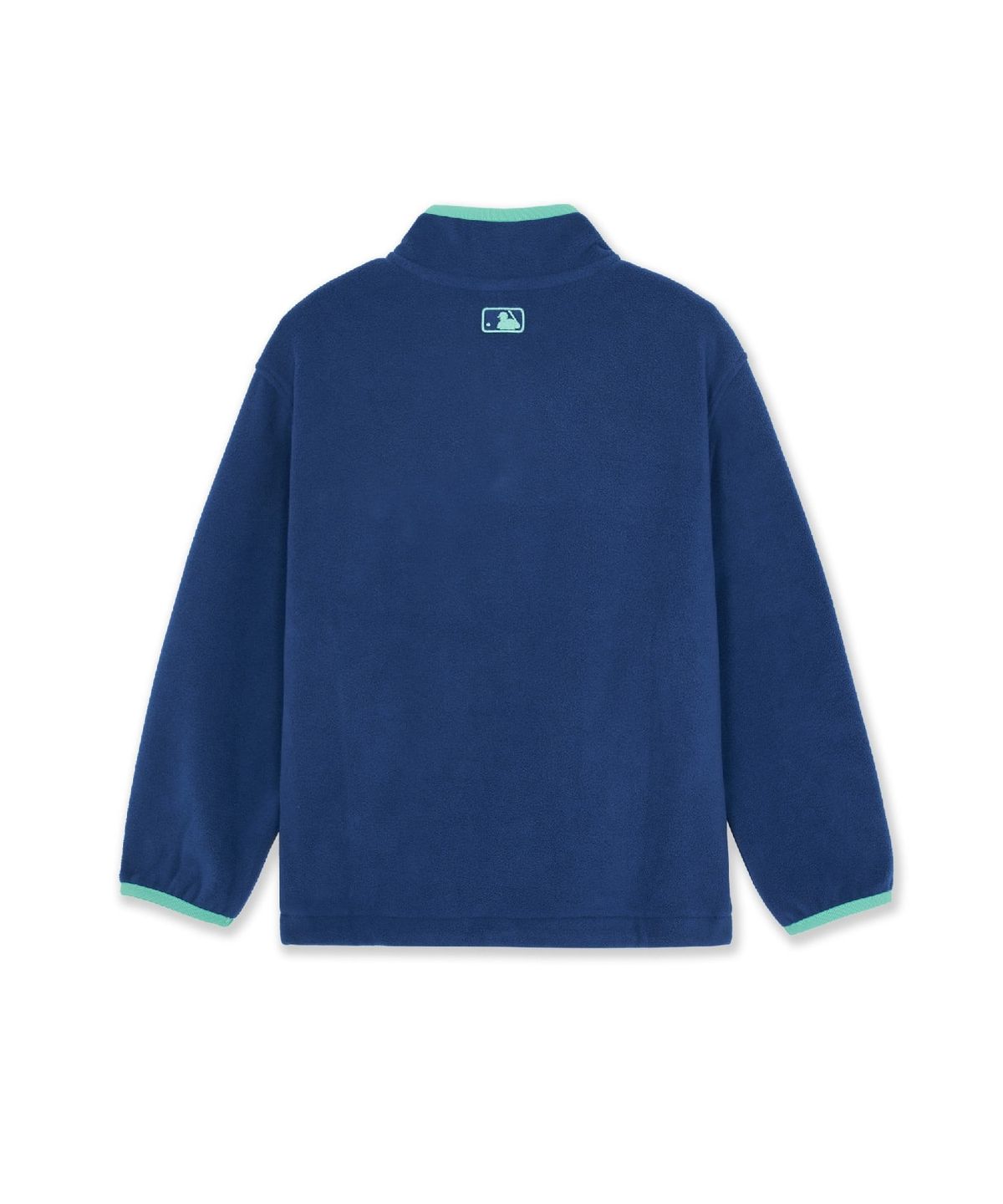 엠엘비 키즈(MLB KIDS) 아웃도어 폴라플리스 반집업 맨투맨 NY (L.Navy)