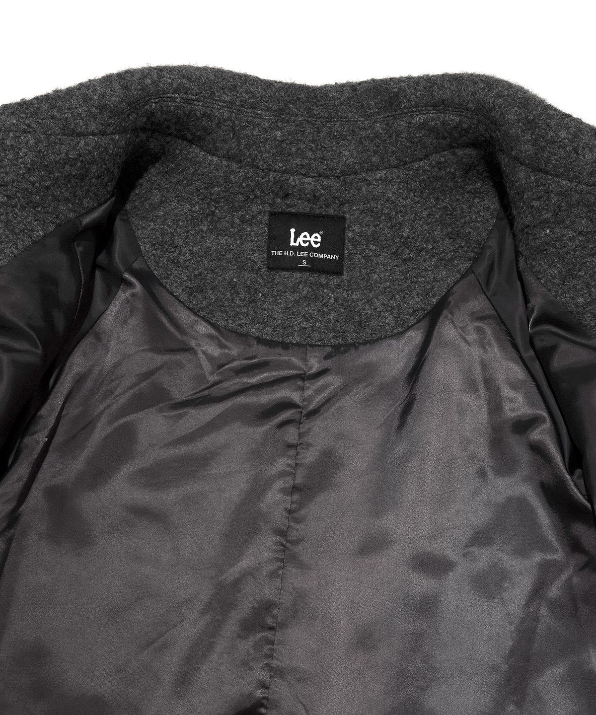 리(LEE) 우먼 클래식 하프 코트 멜란지그레이