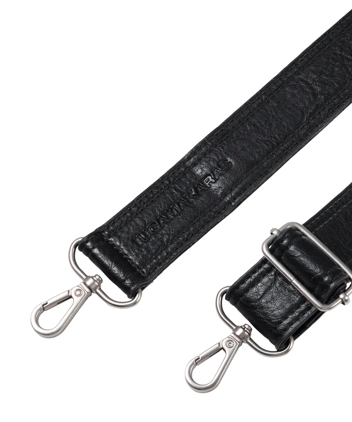 이우가마카라스(IUGAMAKARAS) Studded Leather Shoulder Bag (Black) - Strap