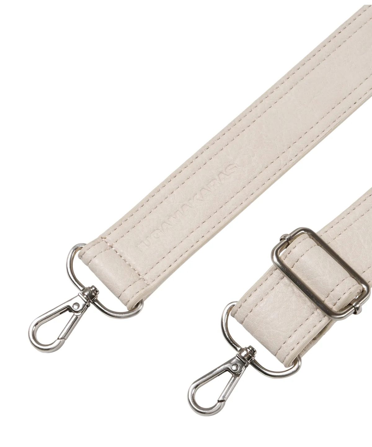 이우가마카라스(IUGAMAKARAS) Studded Leather Shoulder Bag (Cream) - Strap