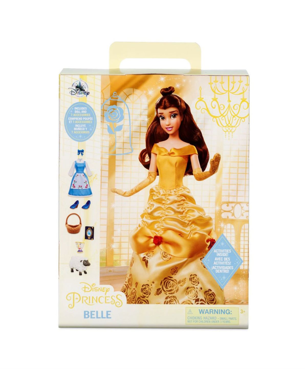 디즈니 스토어(DISNEY STORE) 프린세스 미녀와야수 벨 스토리북 돌 (101Q423U101)