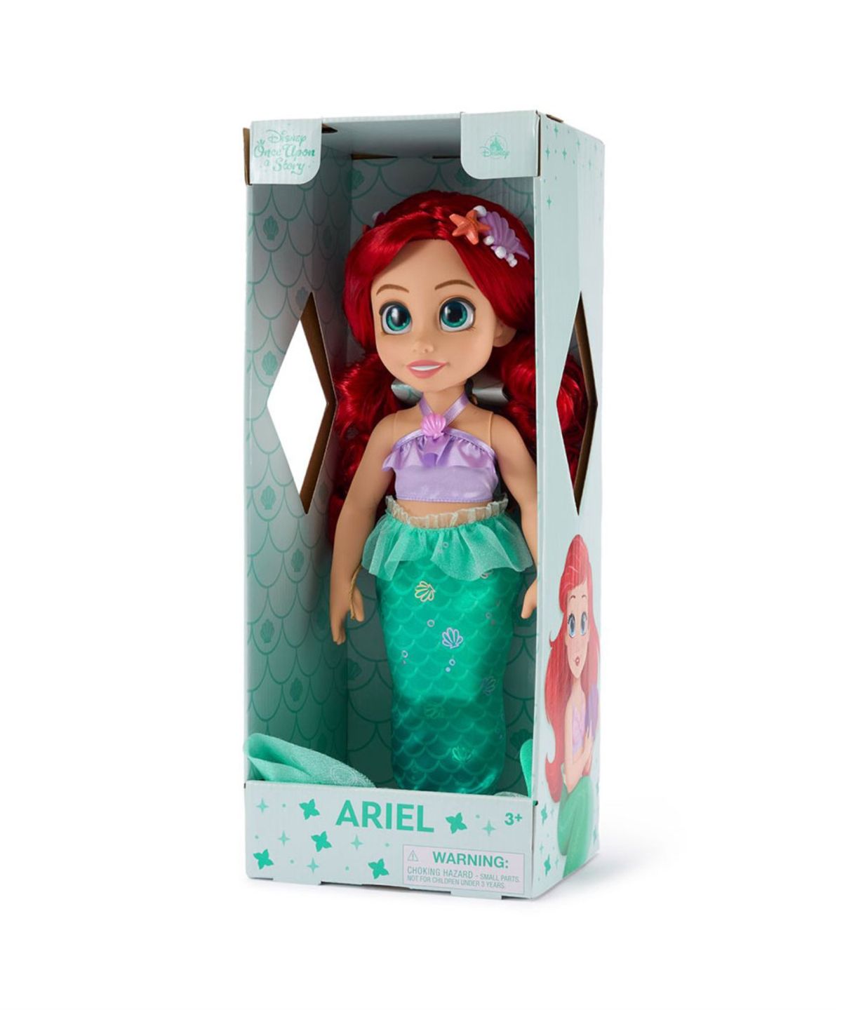 디즈니 스토어(DISNEY STORE) 디즈니 프린세스 인어공주 애리얼 스토리 돌 인형 (1000096451)