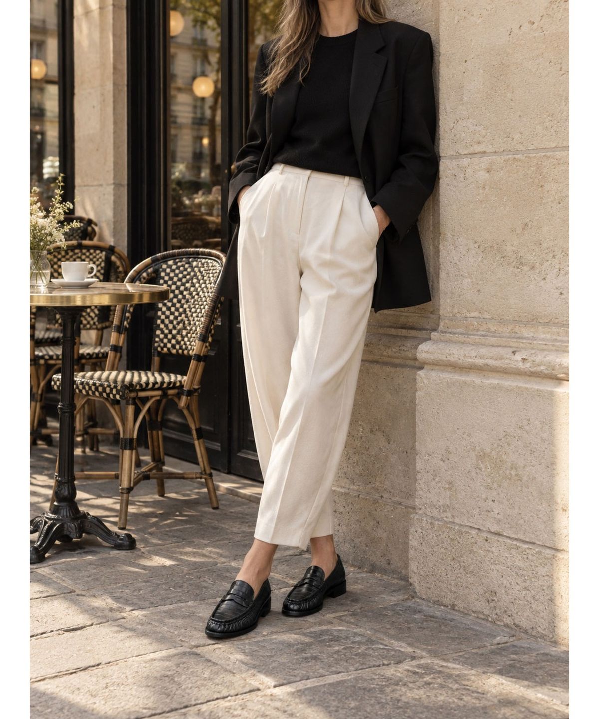올클래식(ALLCLASSIC) Lune Shirring Loafer #02 [Black eel]