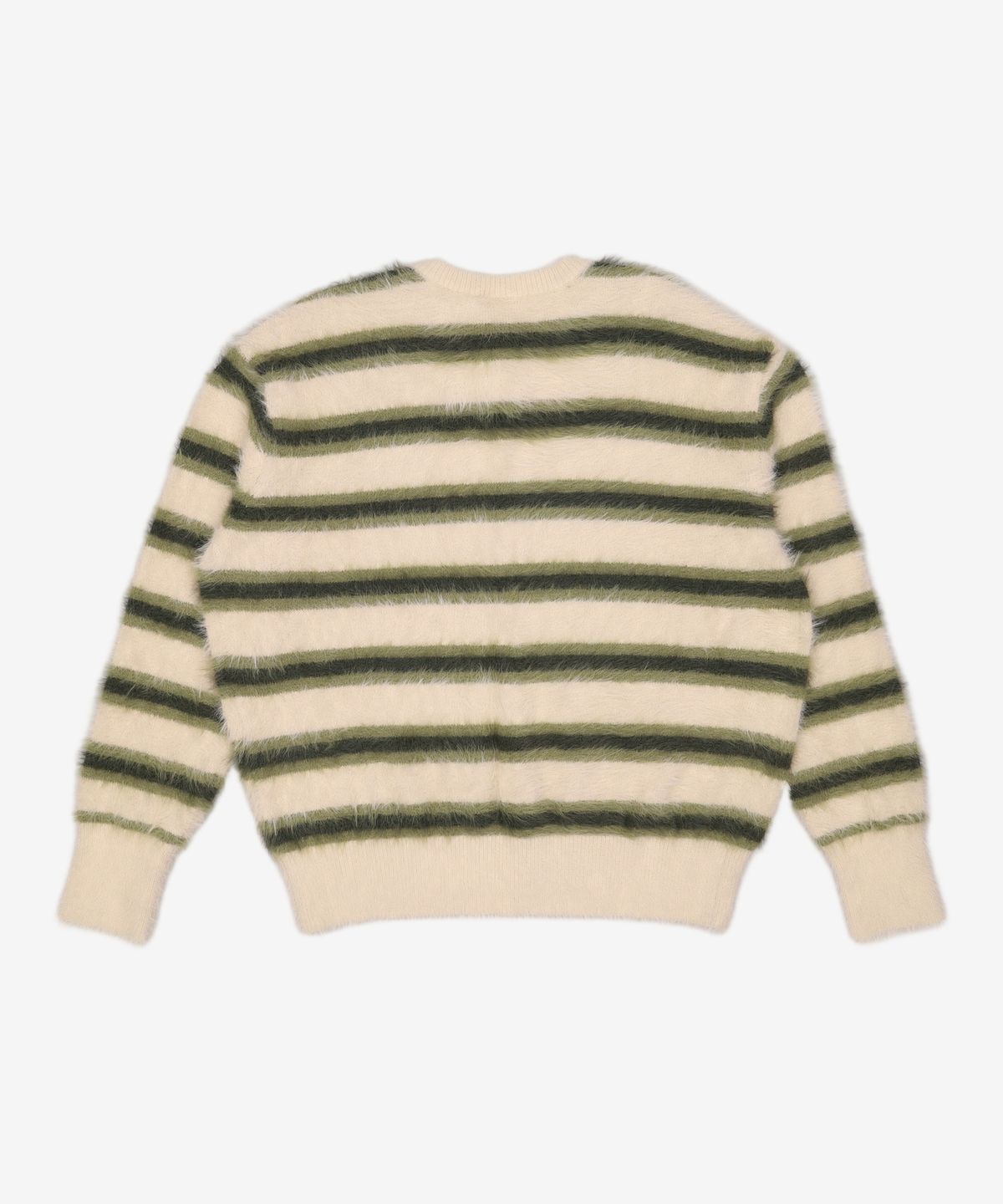 오픈야드(오와이)(OPENYARD(OY)) HAIRY STRIPE KNIT CARDIGAN M
