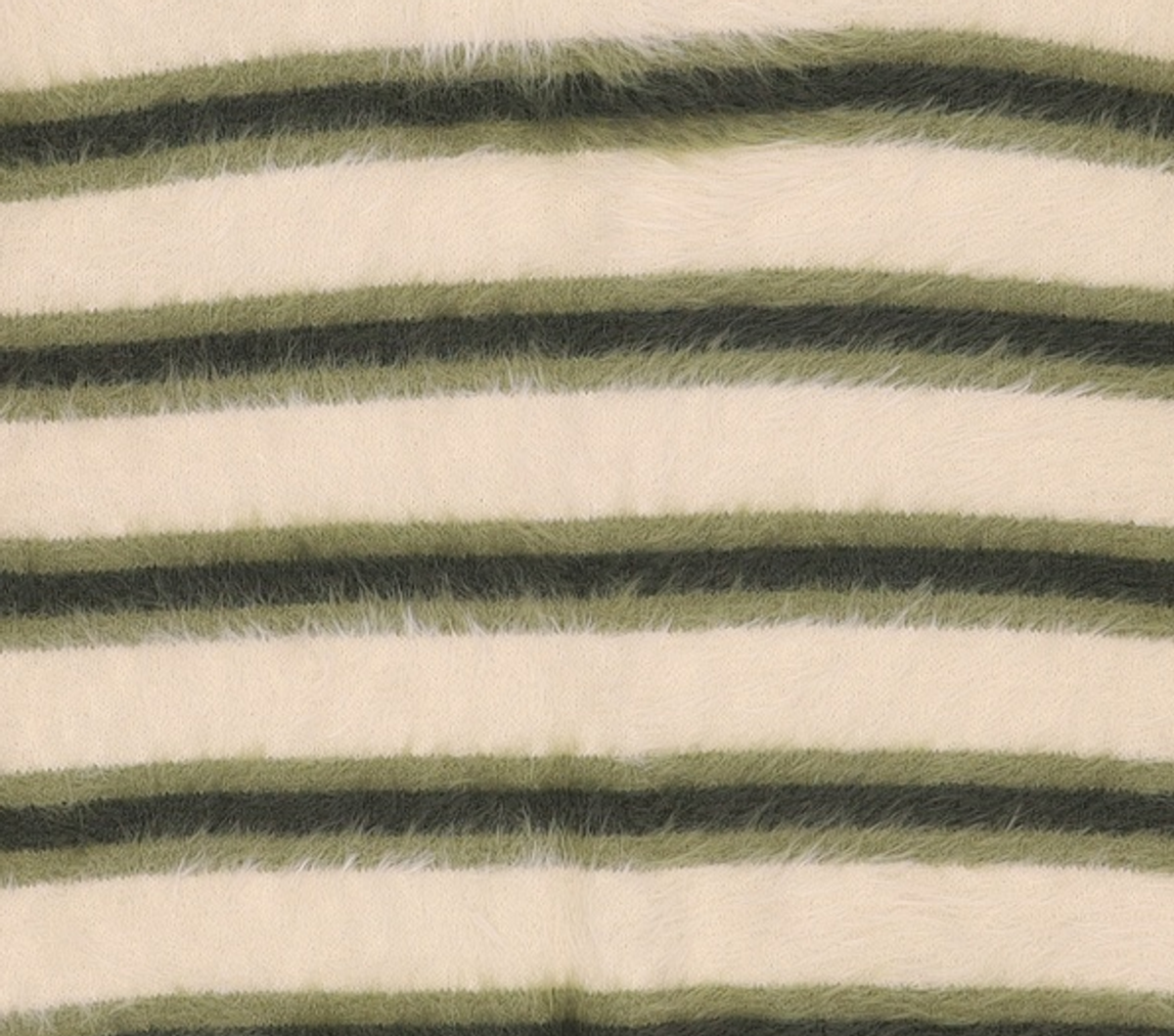 오픈야드(오와이)(OPENYARD(OY)) HAIRY STRIPE KNIT CARDIGAN M