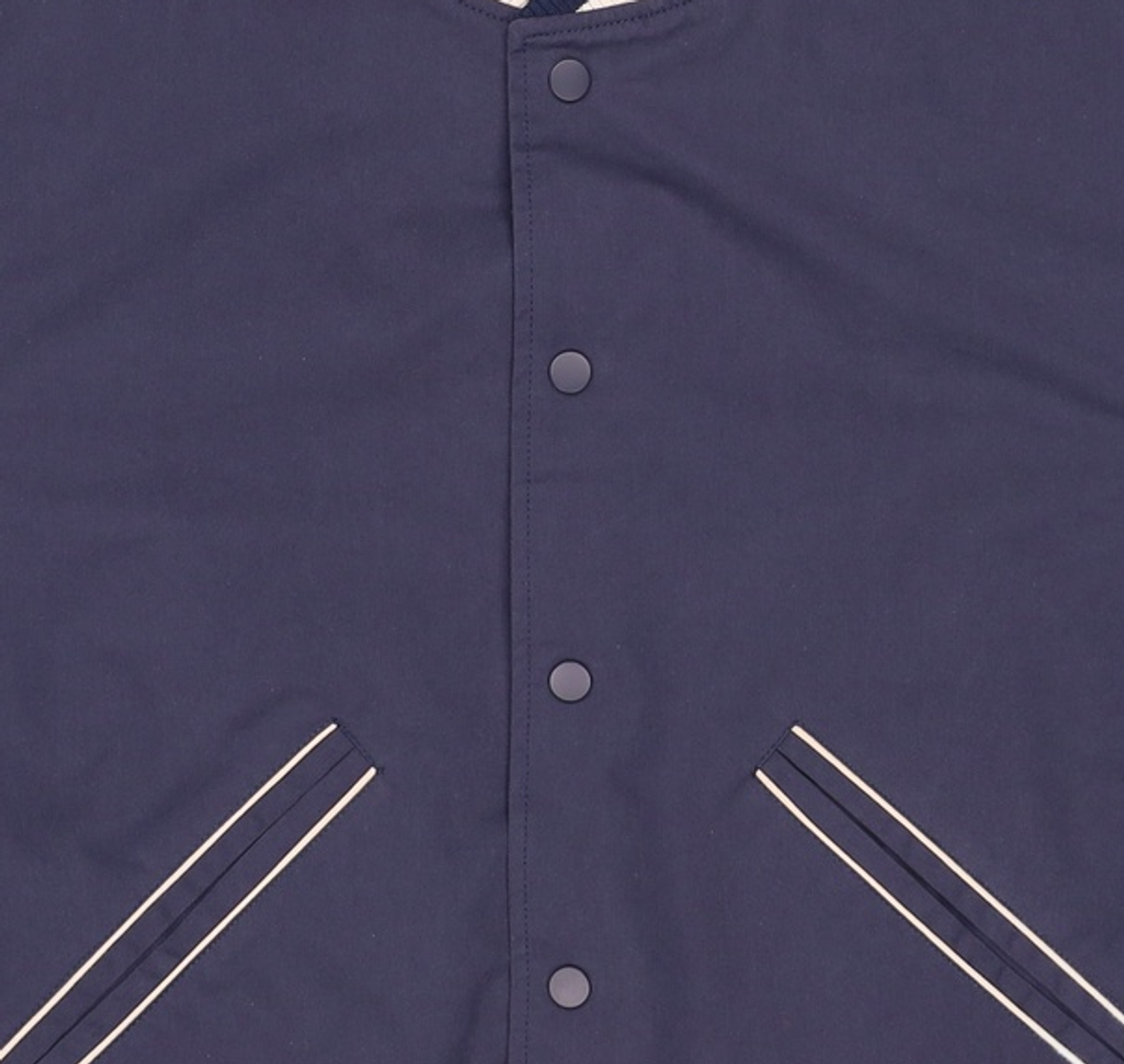 프리즘웍스(FRIZMWORKS) CAVALRY TWILL VARSITY JACKET _ NAVY M