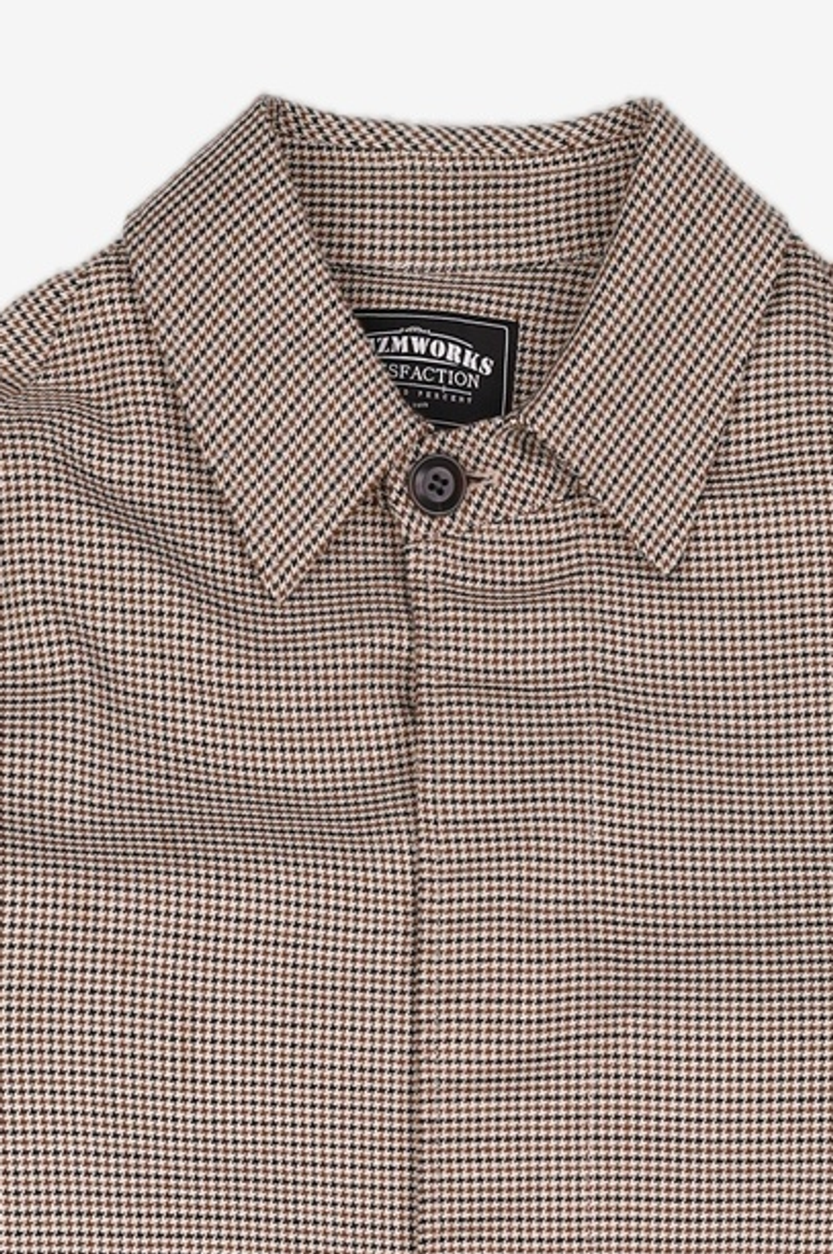 프리즘웍스(FRIZMWORKS) OVERSIZED BALMACAAN COAT _ HOUNDTOOTH S