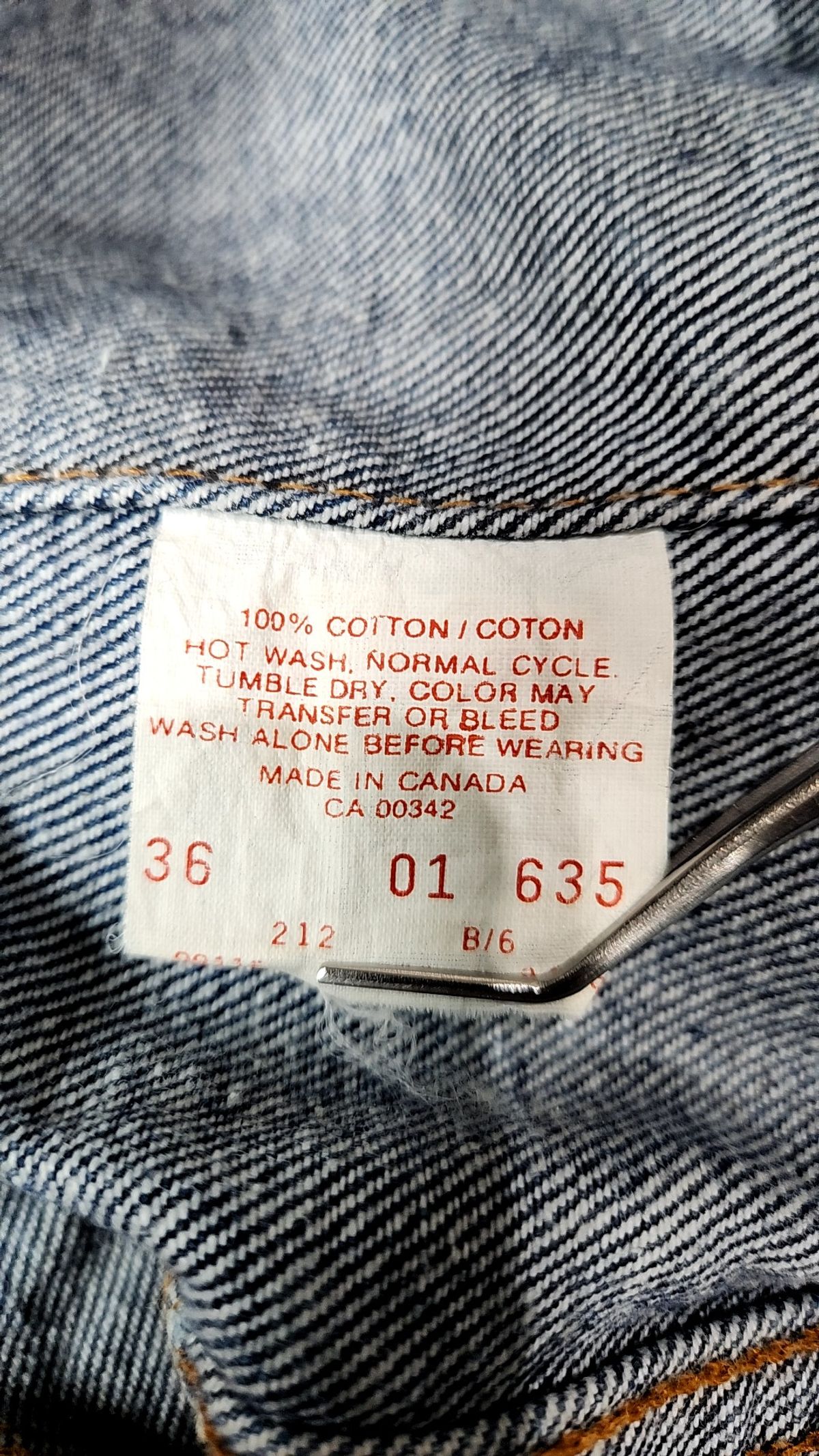 리바이스(LEVI'S) 데님/트러커 재킷 36