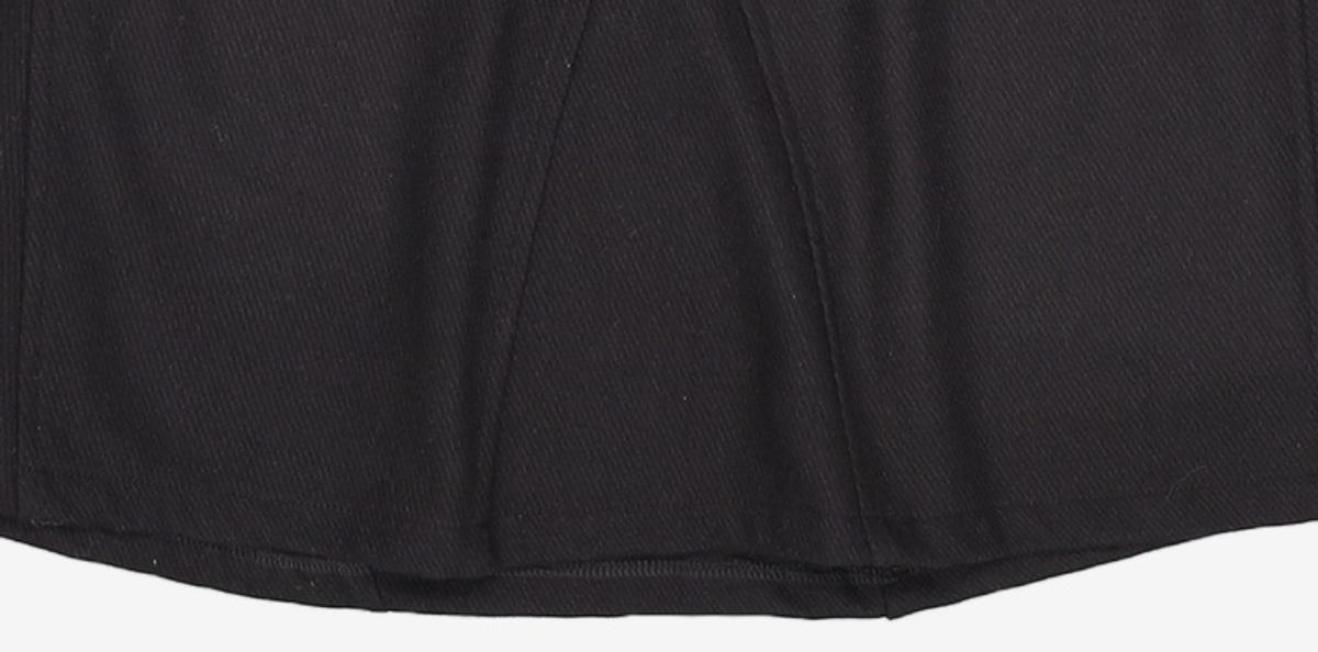 오헤시오(OHESHIO) WOOL TWILL A-LINE SKIRT M
