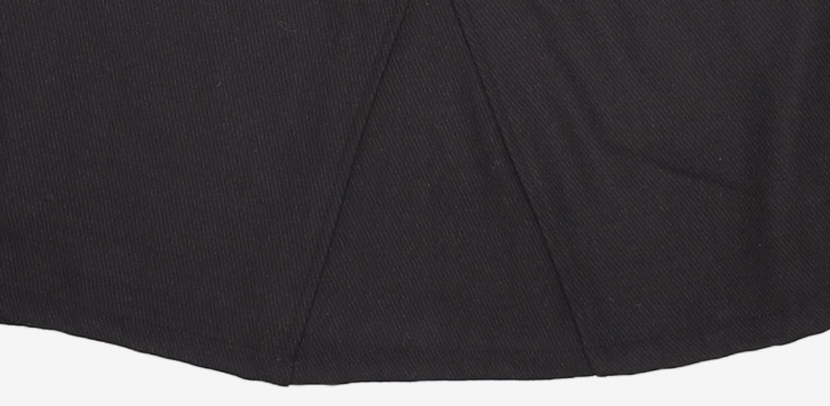 오헤시오(OHESHIO) WOOL TWILL A-LINE SKIRT M