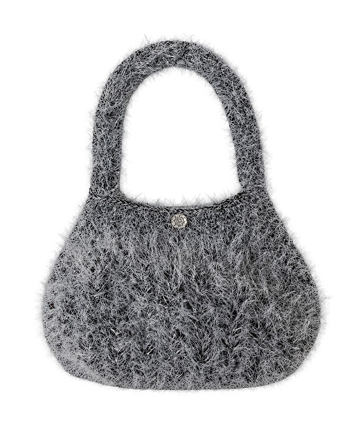 솔티버터핸드웍스(SALTY BUTTER HANDWORKS) Very Furry Shoulder Bag / 베리퍼리숄더백 - Black