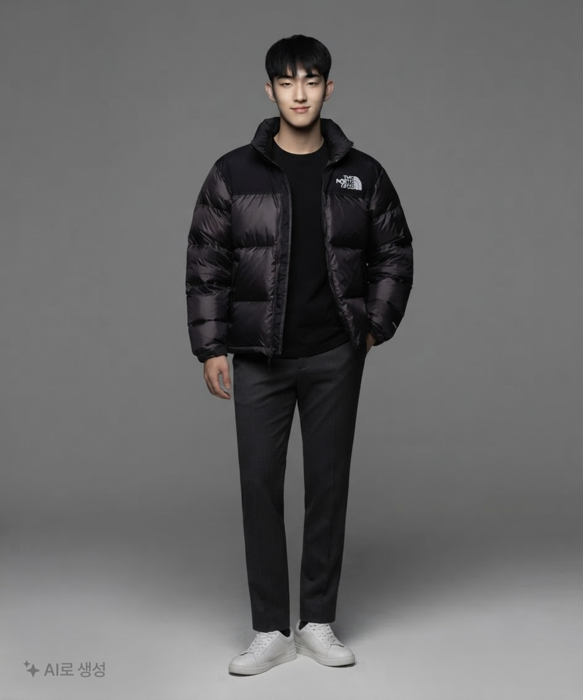 노스페이스(THE NORTH FACE) NJ1DQ51J 화이트라벨 노벨티 눕시 RDS 다운 자켓/BLK M