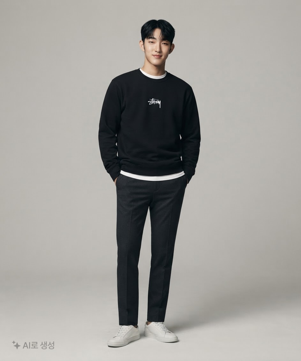 스투시(STUSSY) 스투시 118264 STUSSY STOCK APP. CREW XL