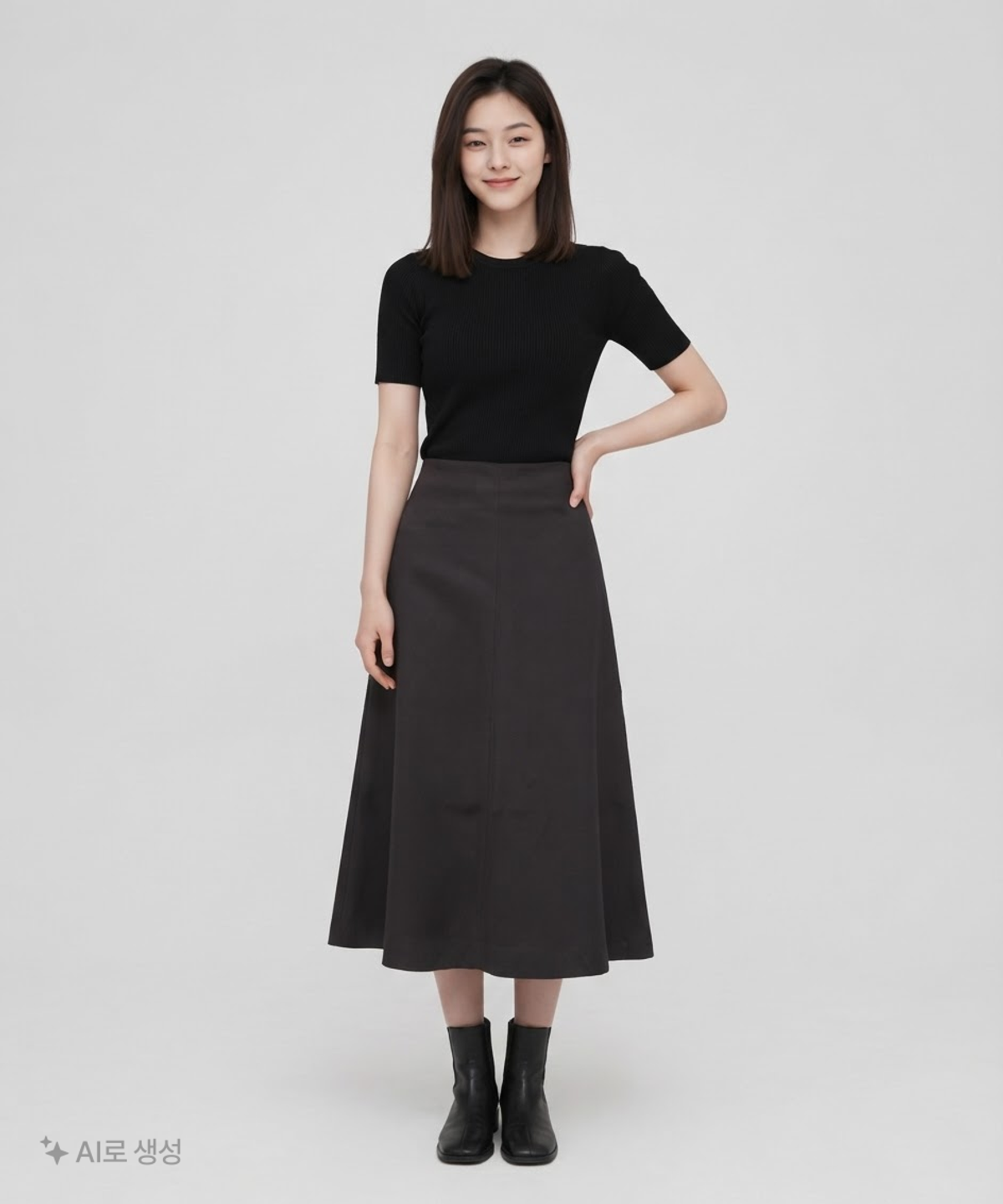 아우로(OURO) 롱스커트 S