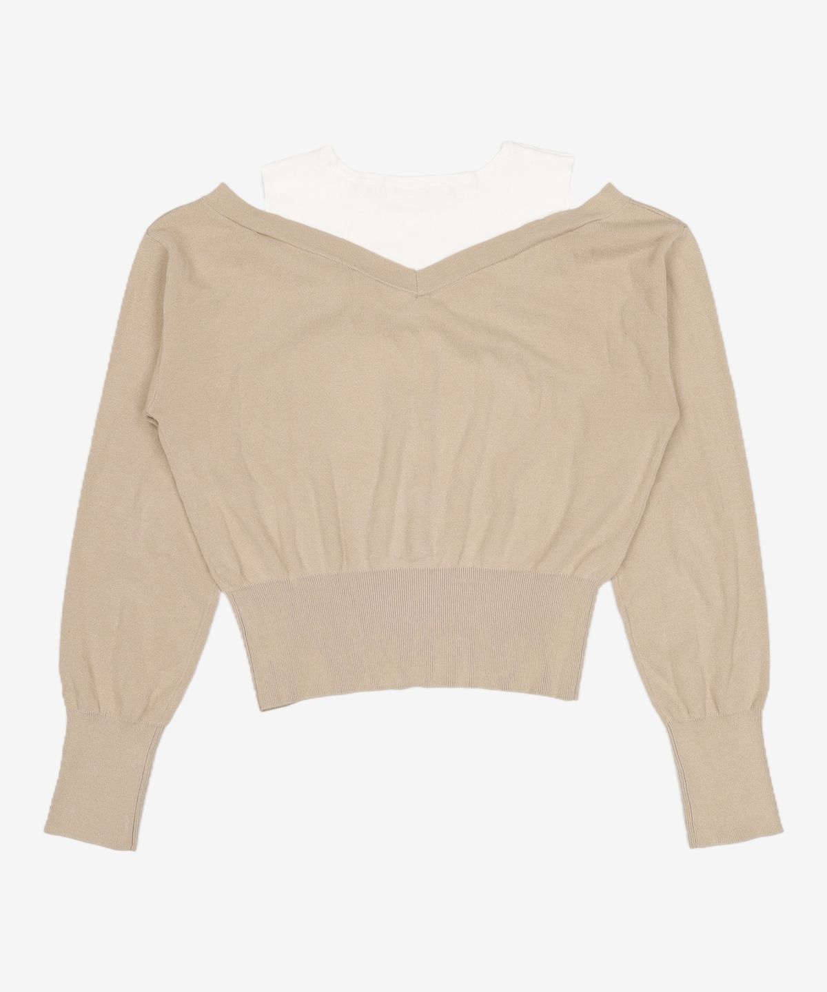 미쏘(MIXXO) 나시 레이어드 풀오버_MIWKAF422T M
